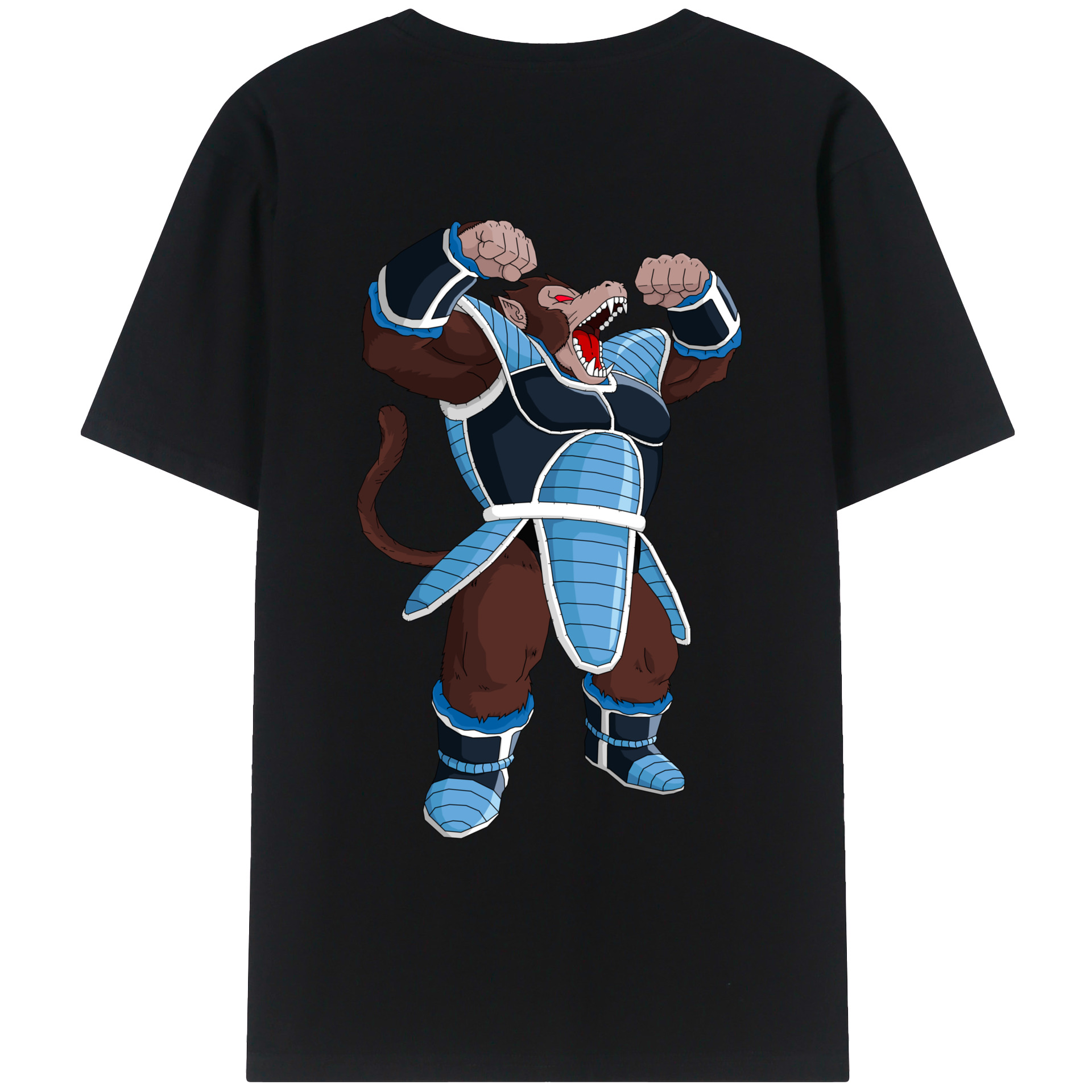 （画像用） ドラゴンボール DRAGON BALL 綿100％ メンズ半袖Tシャツ（バックプリント） 通気性