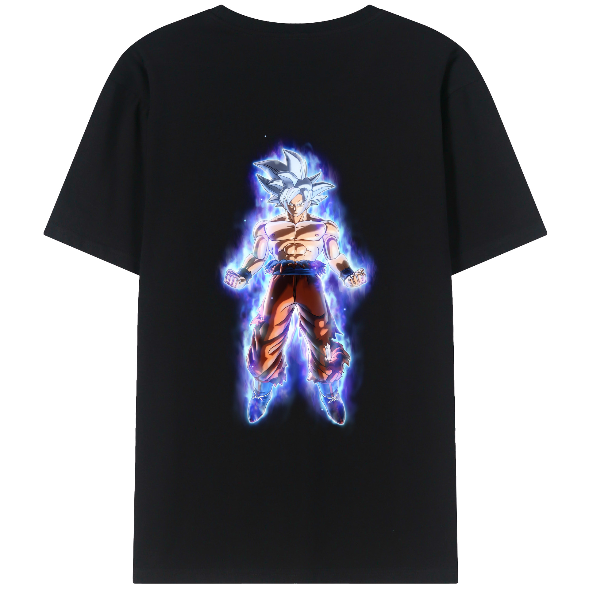 （画像用） ドラゴンボール 孫悟空（そん ごくう）Son Goku カカロット DRAGON BALL Kakarotto 綿100％ メンズ半袖Tシャツ（バックプリント） 通気性