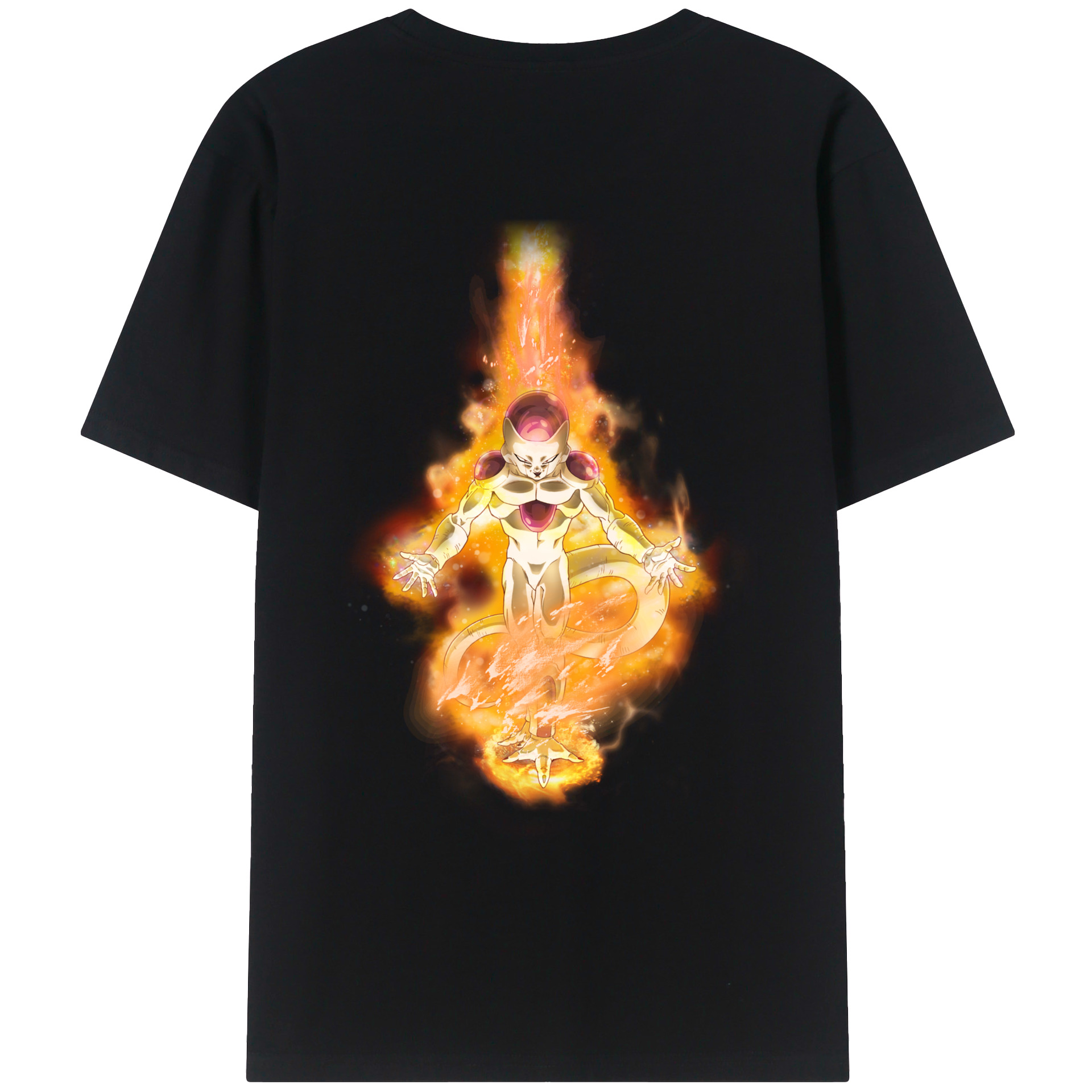 （画像用） ドラゴンボール フリーザ DRAGON BALL Frieza 綿100％ メンズ半袖Tシャツ（バックプリント） 通気性