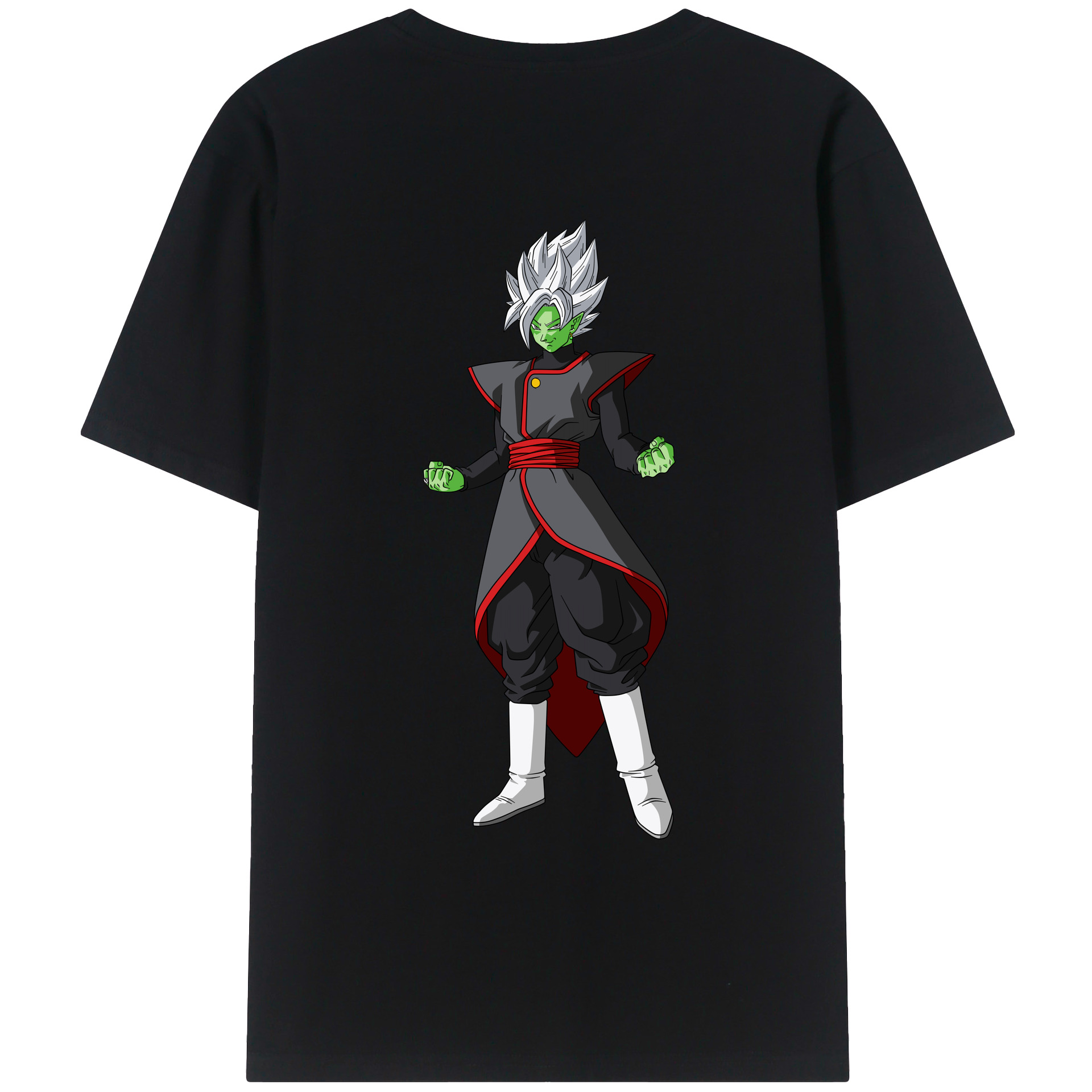 （画像用） ドラゴンボール ベジット DRAGON BALL Vegetto 綿100％ メンズ半袖Tシャツ（バックプリント） 通気性