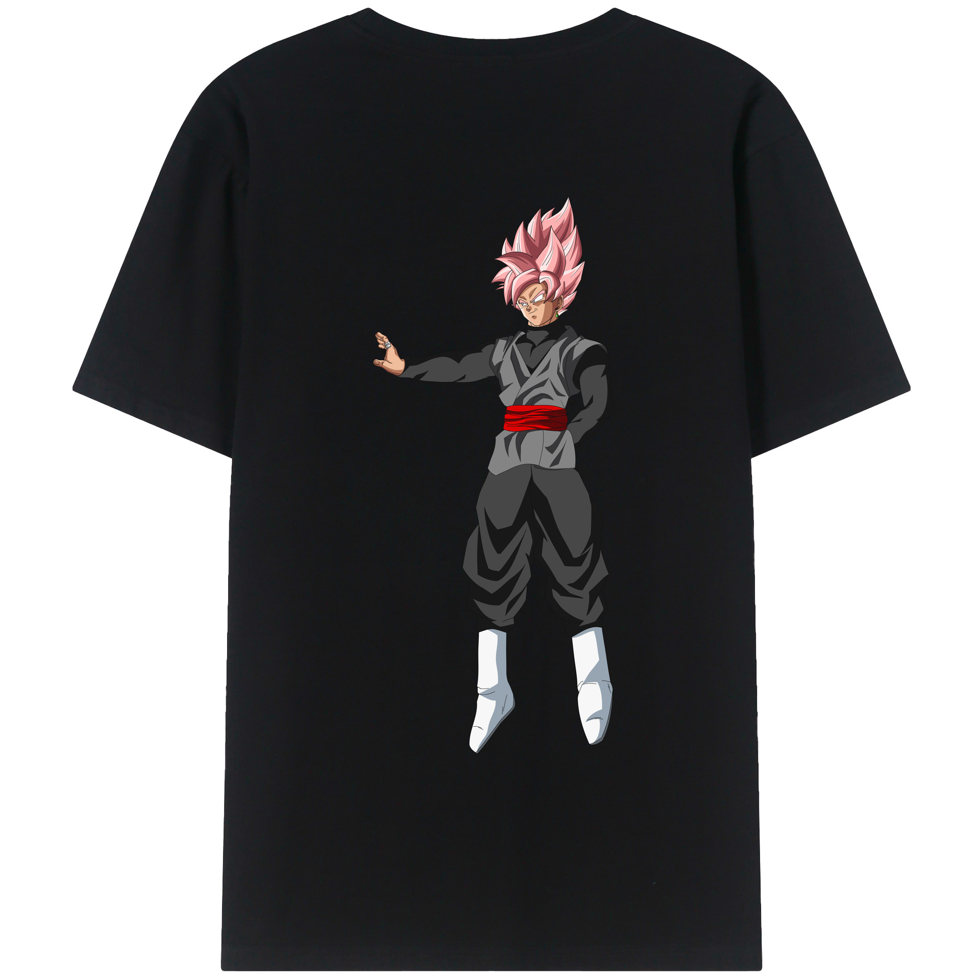（画像用） ドラゴンボール ベジット DRAGON BALL Vegetto 綿100％ メンズ半袖Tシャツ（バックプリント） 通気性