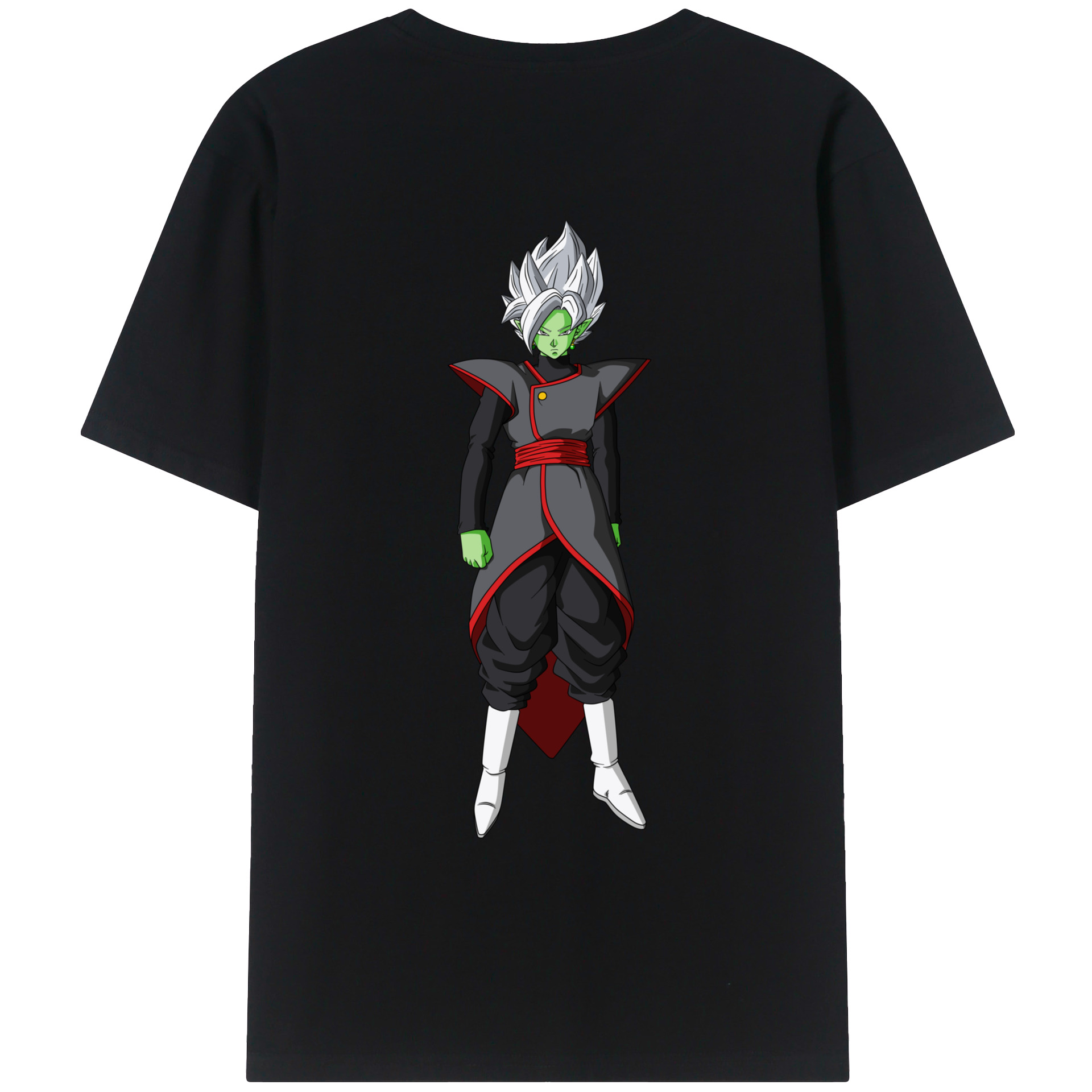 （画像用） ドラゴンボール ベジット DRAGON BALL Vegetto 綿100％ メンズ半袖Tシャツ（バックプリント） 通気性