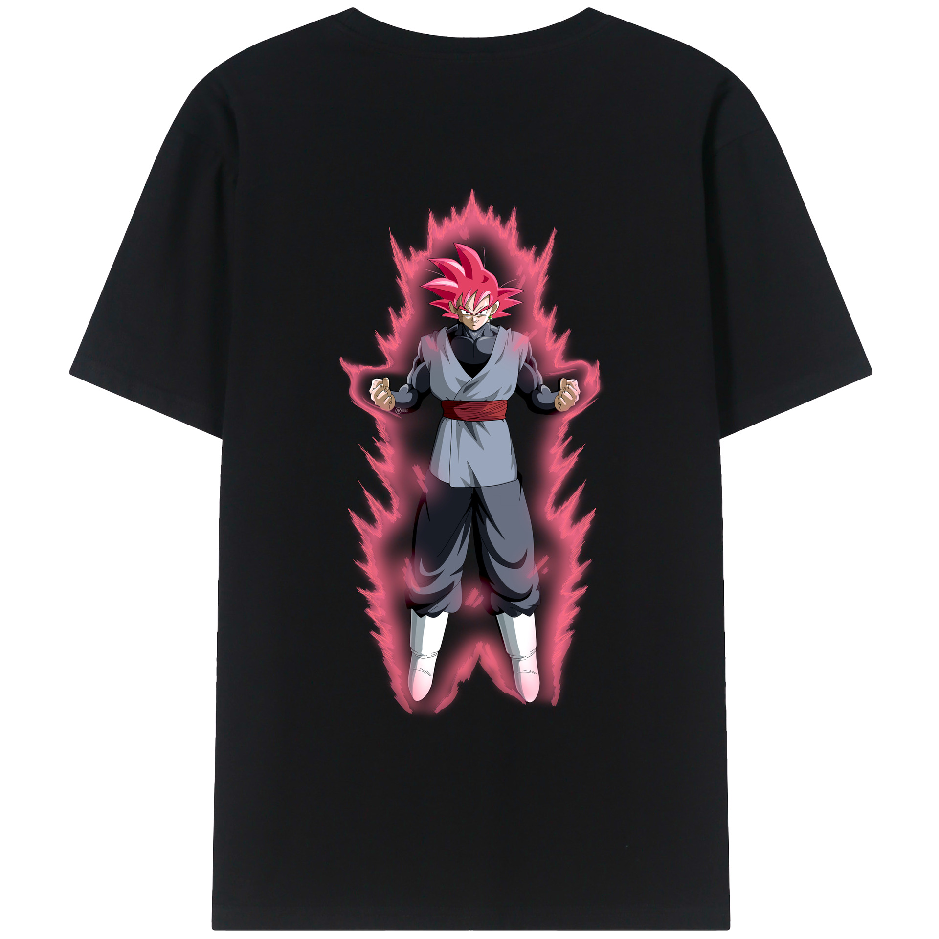 （画像用） ドラゴンボール ベジット DRAGON BALL Vegetto 綿100％ メンズ半袖Tシャツ（バックプリント） 通気性