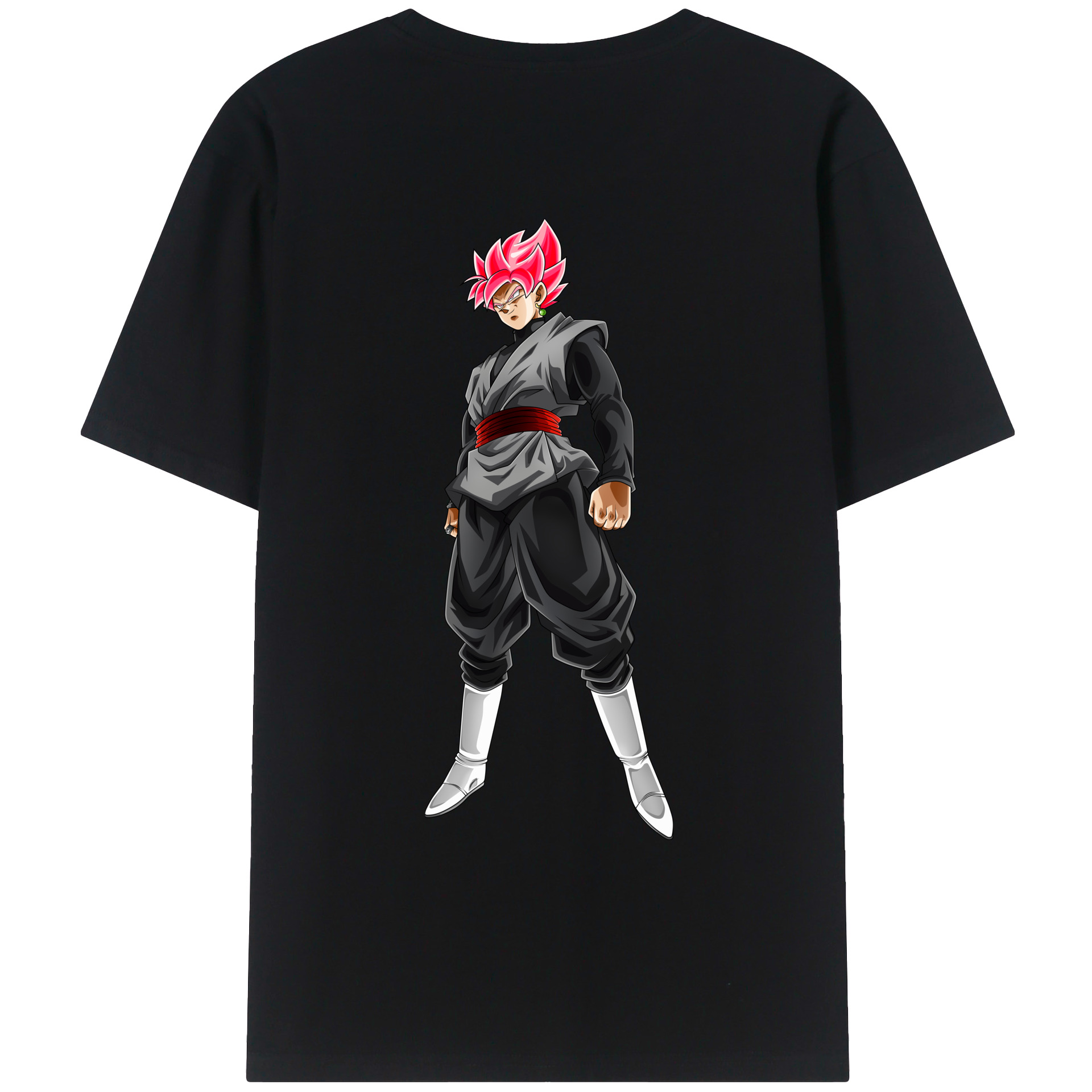 （画像用） ドラゴンボール ベジット DRAGON BALL Vegetto 綿100％ メンズ半袖Tシャツ（バックプリント） 通気性