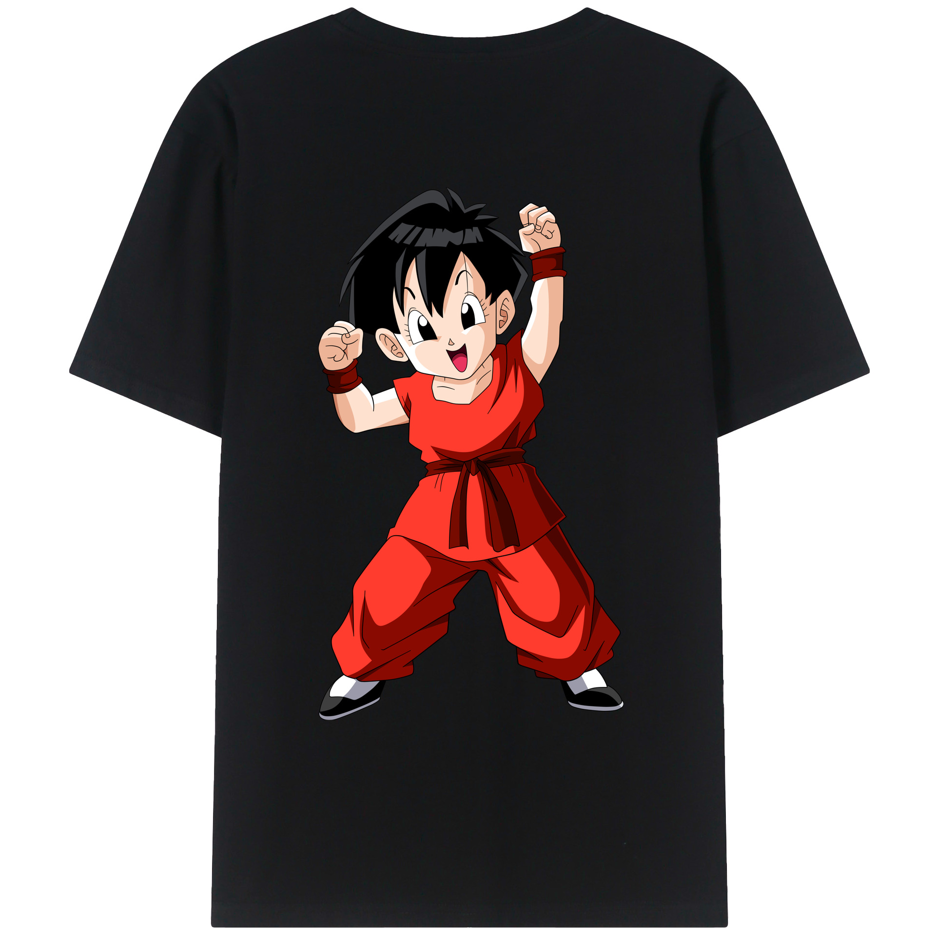 （画像用） ドラゴンボール パン DRAGON BALL Pan 綿100％ メンズ半袖Tシャツ（バックプリント） 通気性