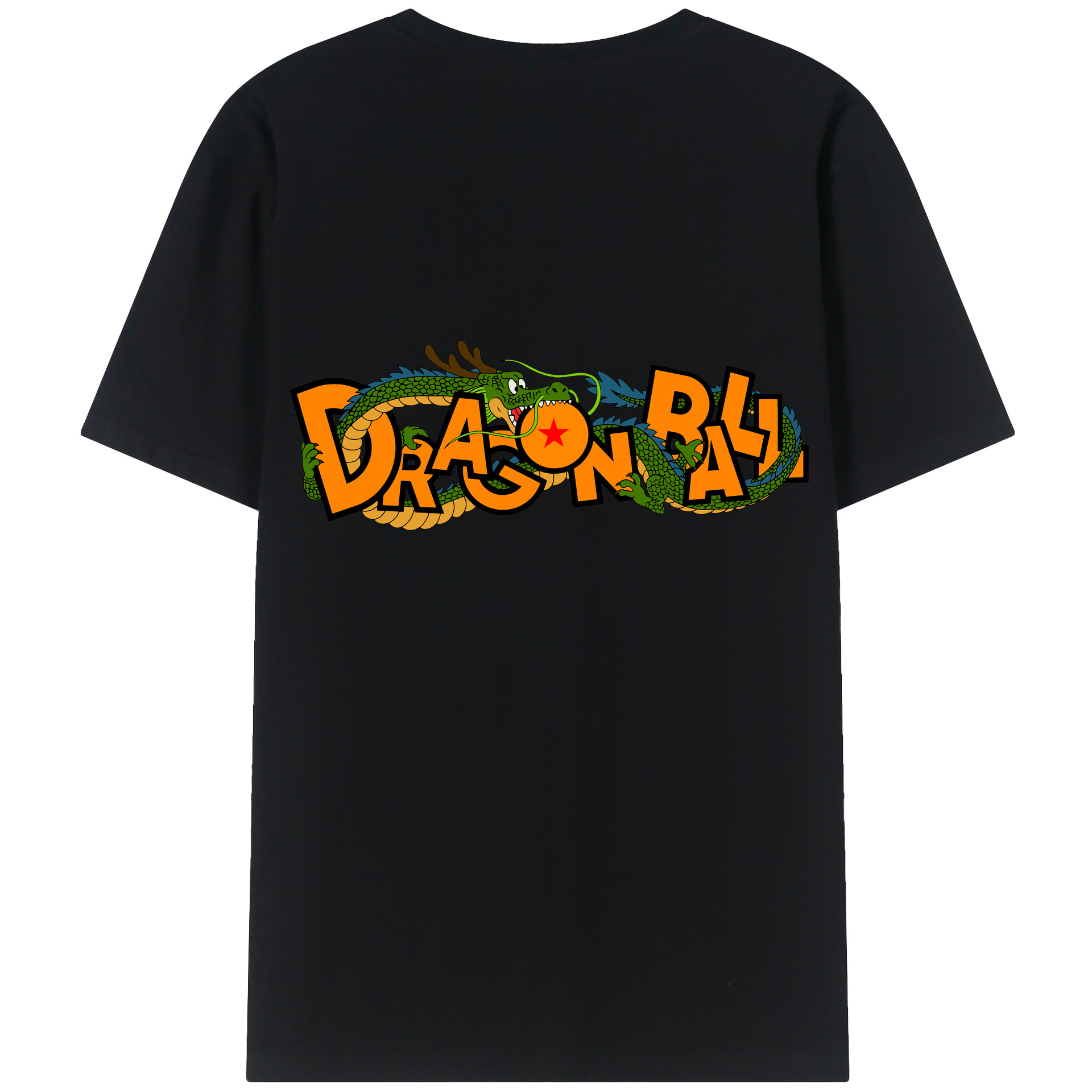 （画像用） ドラゴンボール DRAGON BALL 綿100％ メンズ半袖Tシャツ（バックプリント） 通気性