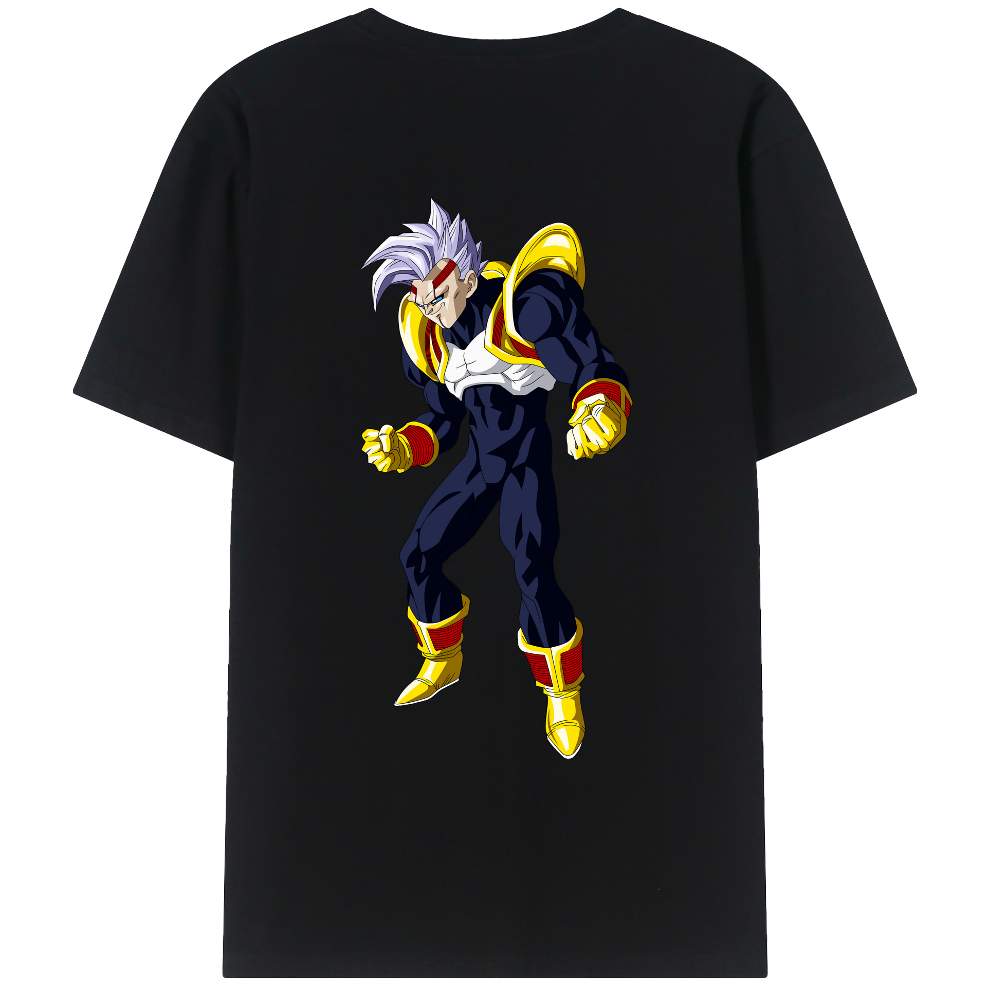 （画像用） ドラゴンボール DRAGON BALL 綿100％ メンズ半袖Tシャツ（バックプリント） 通気性