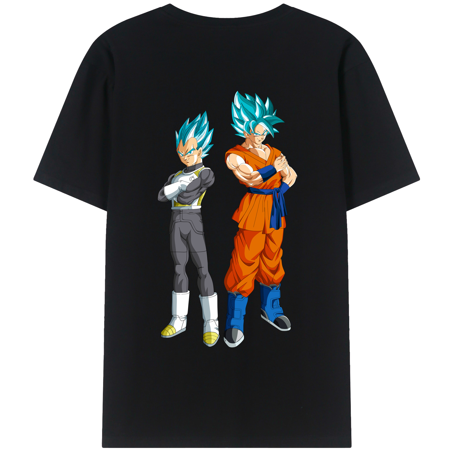 （画像用） ドラゴンボール DRAGON BALL 綿100％ メンズ半袖Tシャツ（バックプリント） 通気性