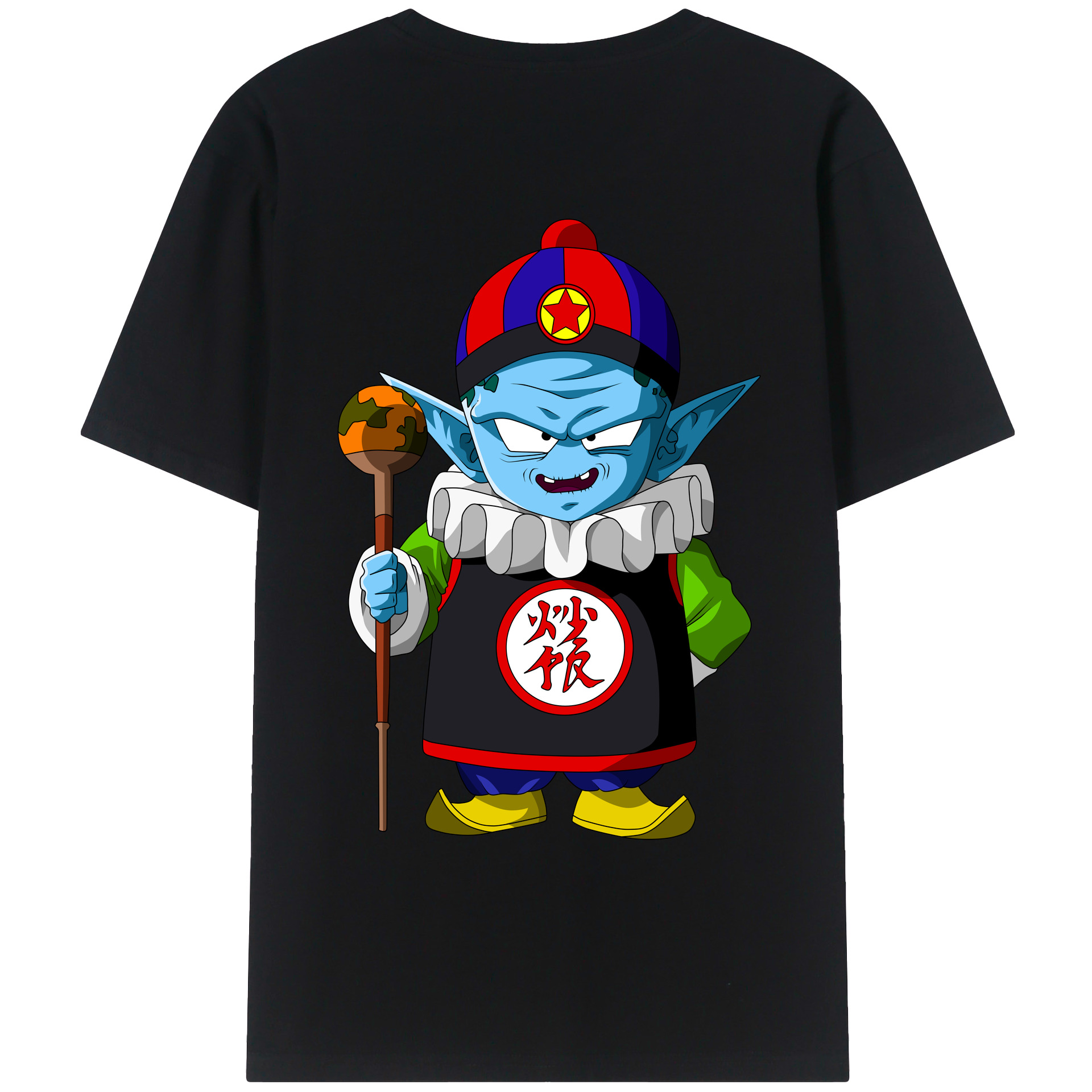 （画像用） ドラゴンボール DRAGON BALL 綿100％ メンズ半袖Tシャツ（バックプリント） 通気性