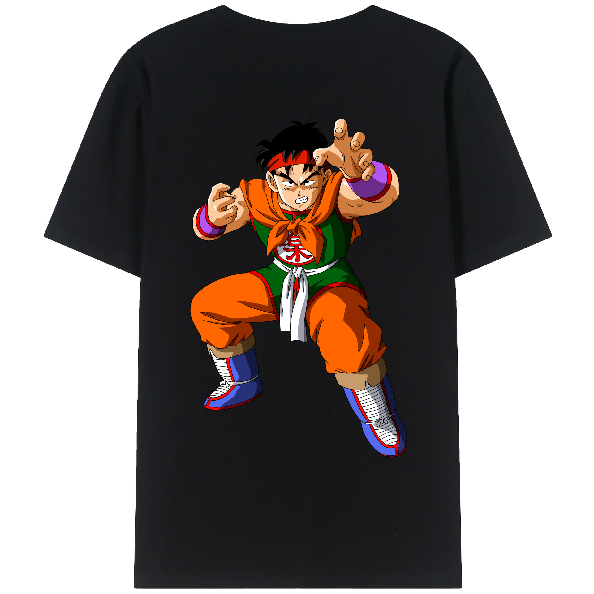（画像用） ドラゴンボール DRAGON BALL 綿100％ メンズ半袖Tシャツ（バックプリント） 通気性
