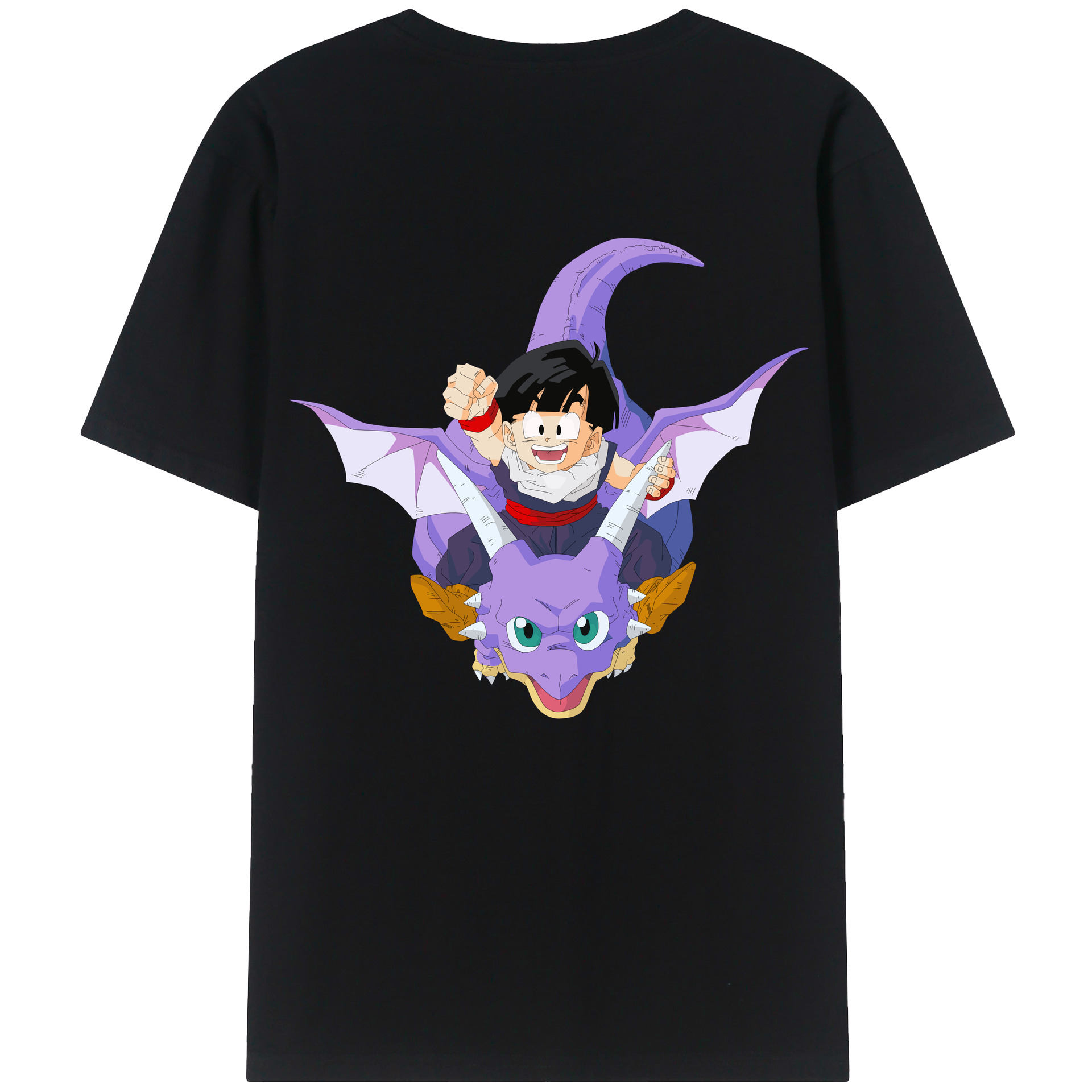（画像用） ドラゴンボール DRAGON BALL 綿100％ メンズ半袖Tシャツ（バックプリント） 通気性