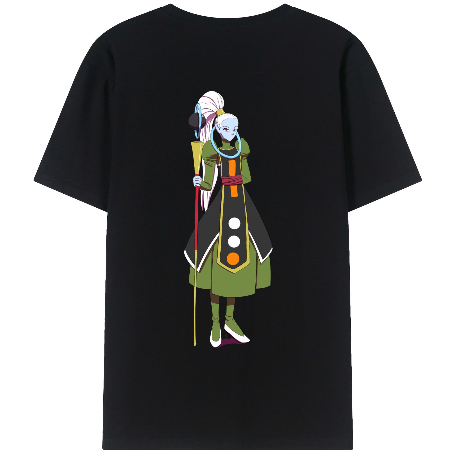 （画像用） ドラゴンボール DRAGON BALL 綿100％ メンズ半袖Tシャツ（バックプリント） 通気性