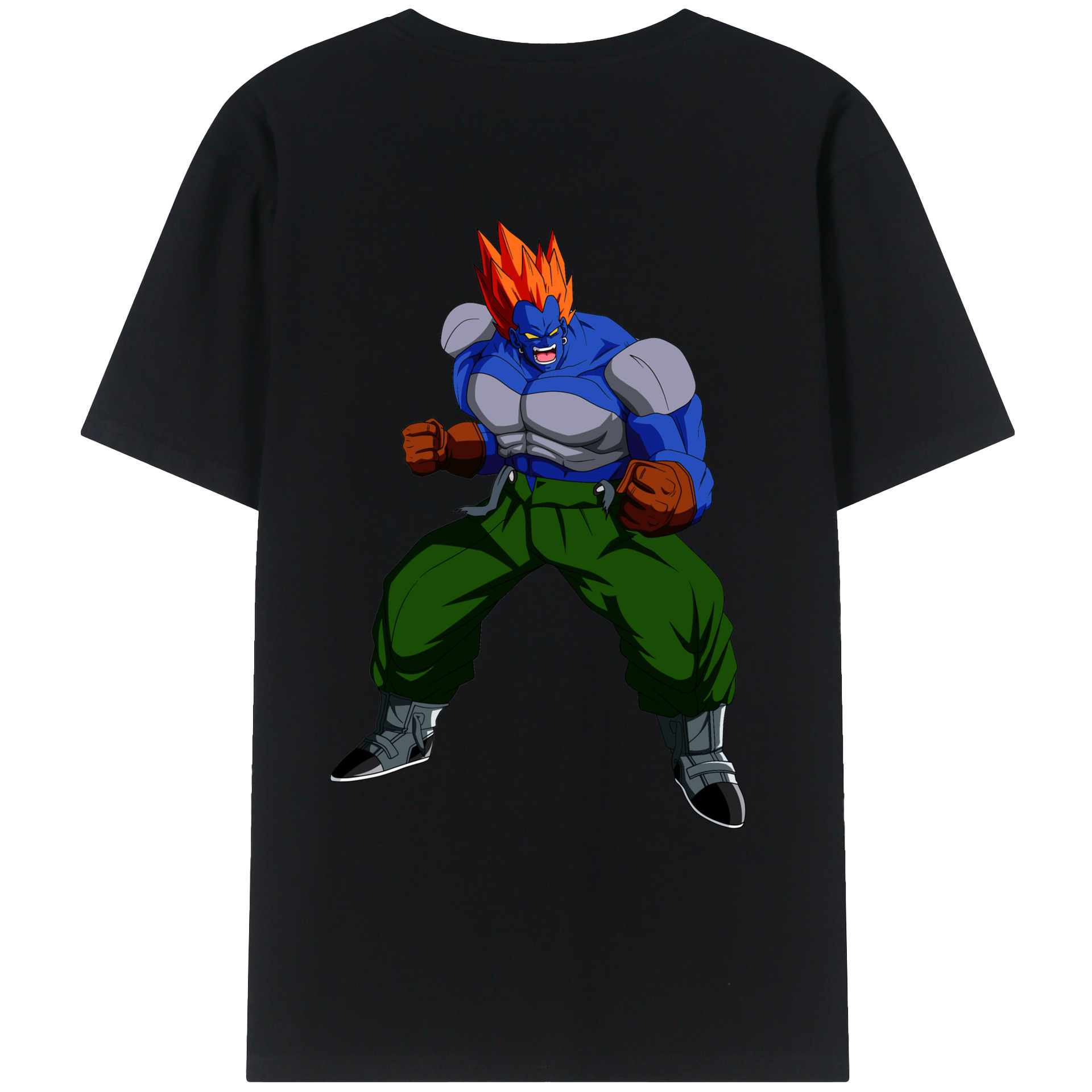 （画像用） ドラゴンボール DRAGON BALL 綿100％ メンズ半袖Tシャツ（バックプリント） 通気性