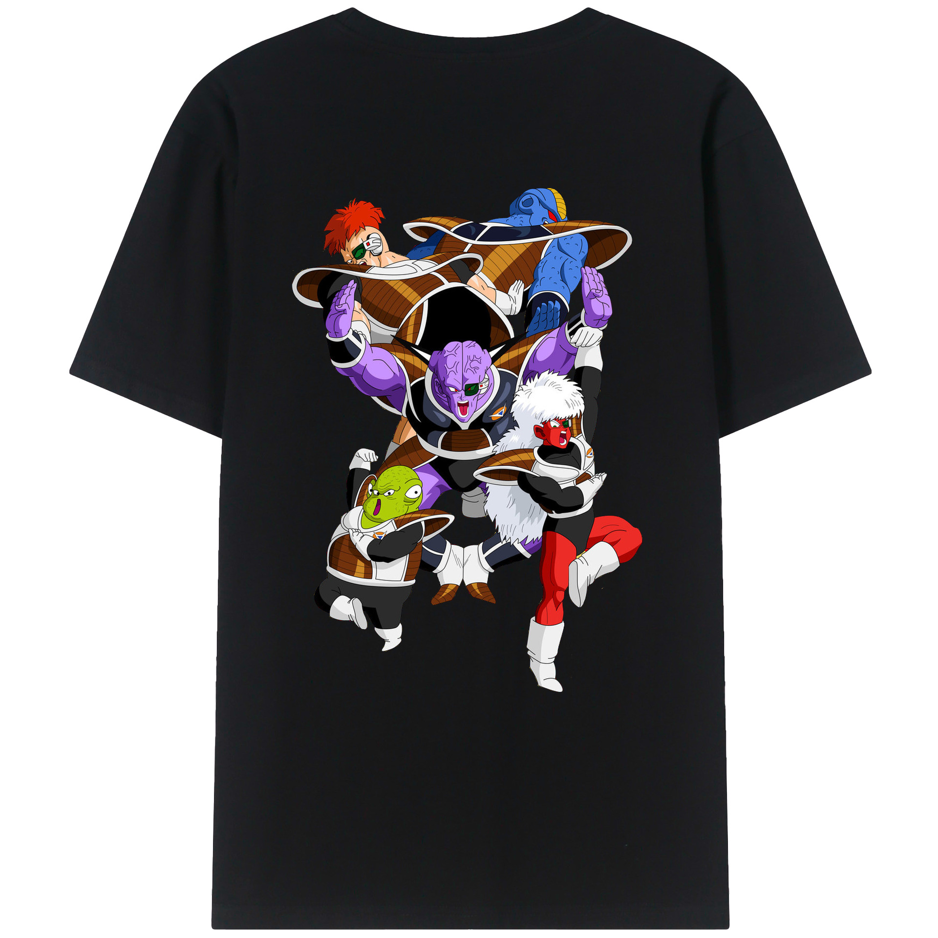 （画像用） ドラゴンボール DRAGON BALL 綿100％ メンズ半袖Tシャツ（バックプリント） 通気性