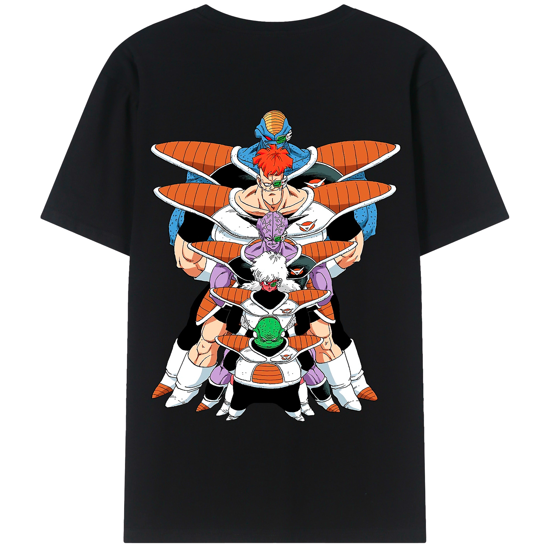 （画像用） ドラゴンボール DRAGON BALL 綿100％ メンズ半袖Tシャツ（バックプリント） 通気性