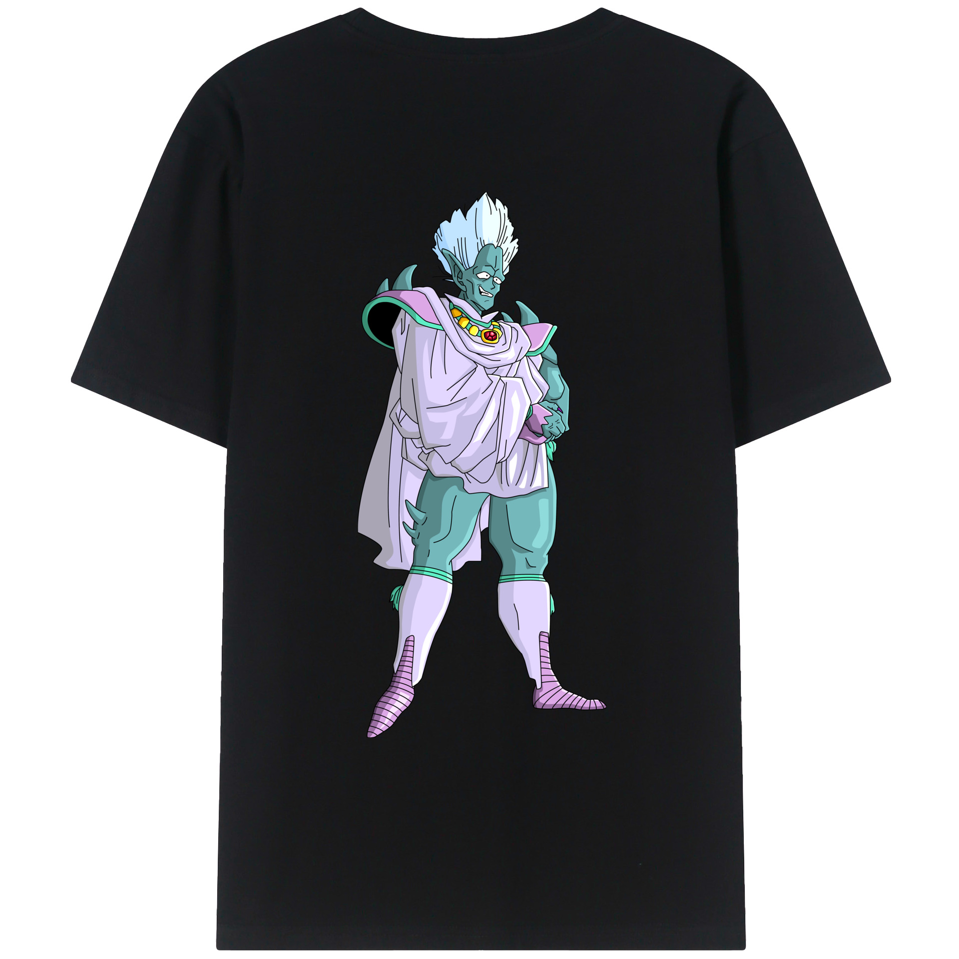 （画像用） ドラゴンボール DRAGON BALL 綿100％ メンズ半袖Tシャツ（バックプリント） 通気性