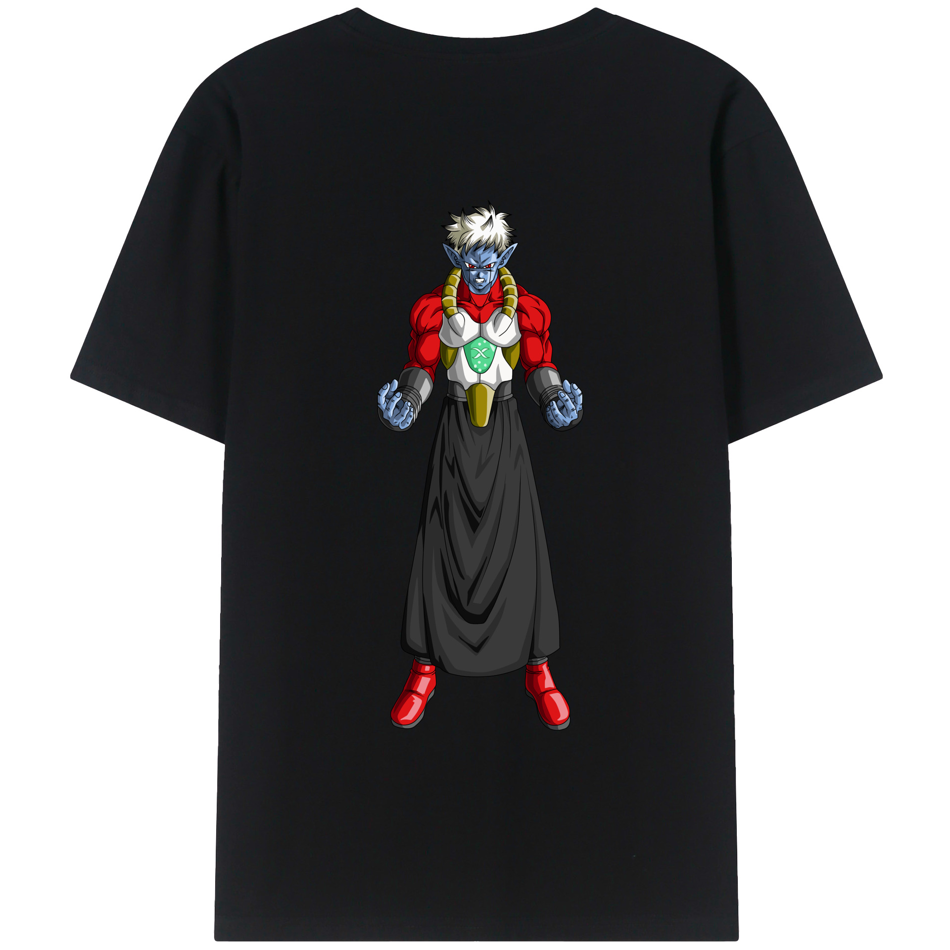（画像用） ドラゴンボール DRAGON BALL 綿100％ メンズ半袖Tシャツ（バックプリント） 通気性