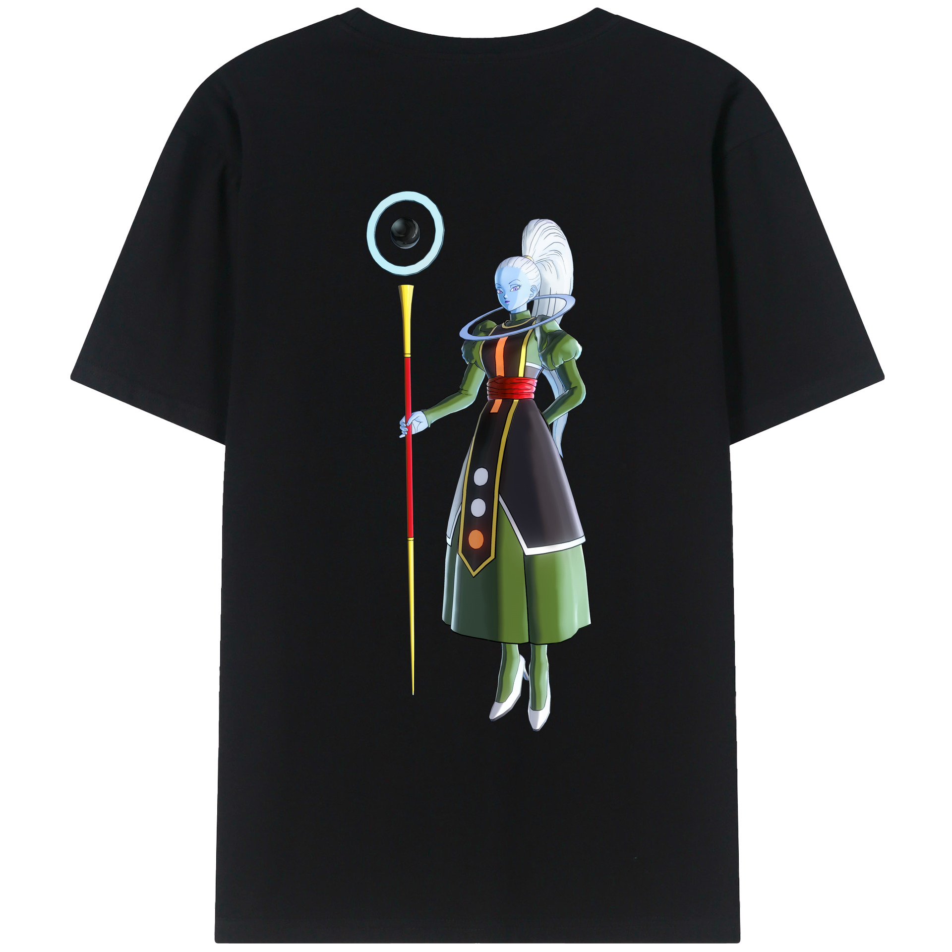 （画像用） ドラゴンボール DRAGON BALL 綿100％ メンズ半袖Tシャツ（バックプリント） 通気性