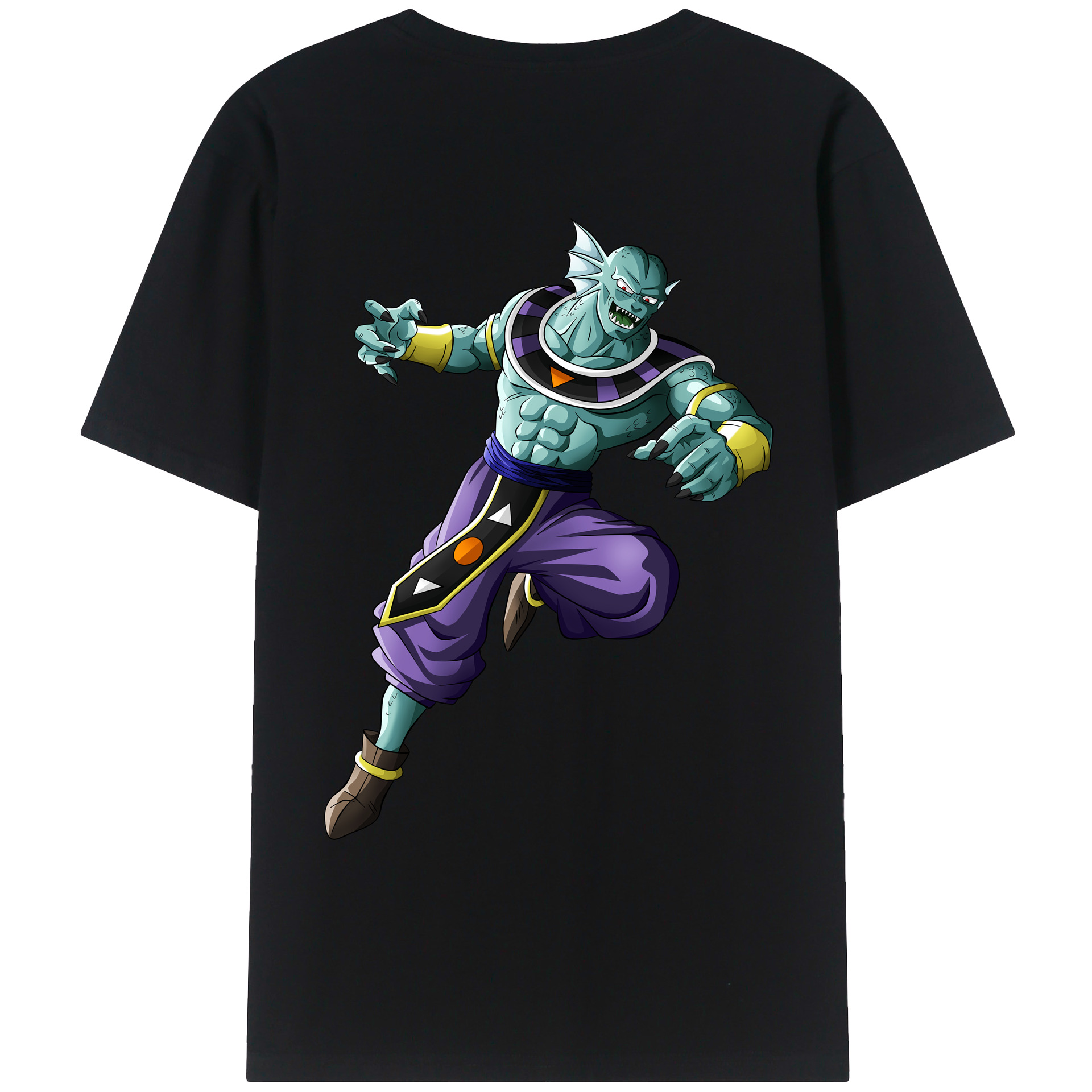 （画像用） ドラゴンボール DRAGON BALL 綿100％ メンズ半袖Tシャツ（バックプリント） 通気性