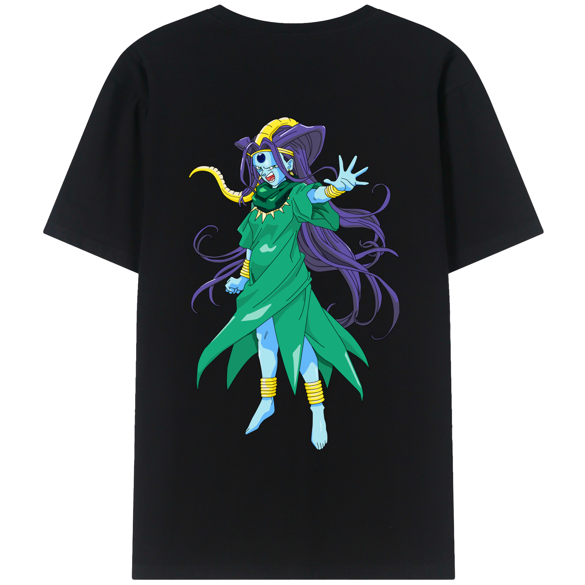 （画像用） ドラゴンボール DRAGON BALL 綿100％ メンズ半袖Tシャツ（バックプリント） 通気性