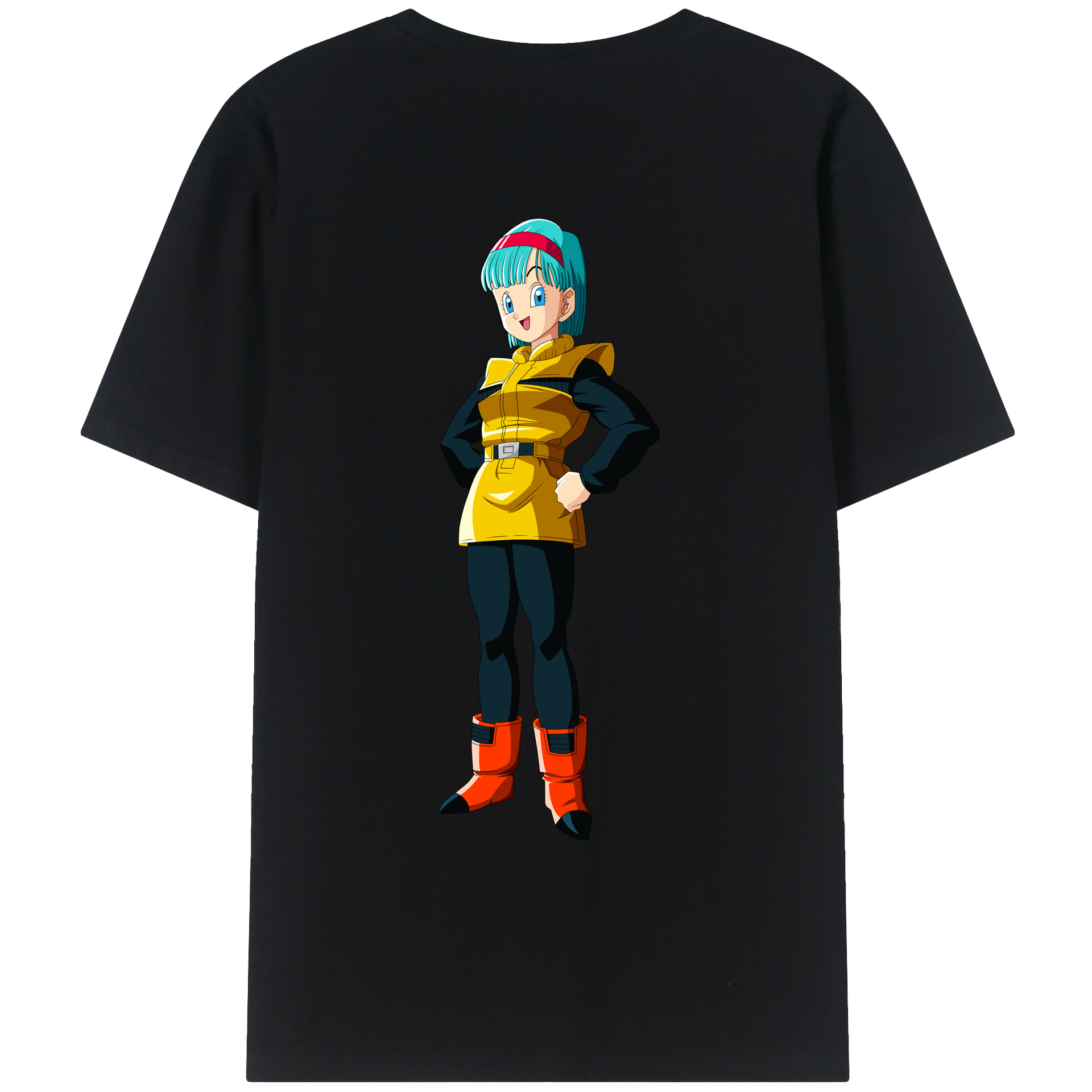 （画像用） ドラゴンボール DRAGON BALL 綿100％ メンズ半袖Tシャツ（バックプリント） 通気性