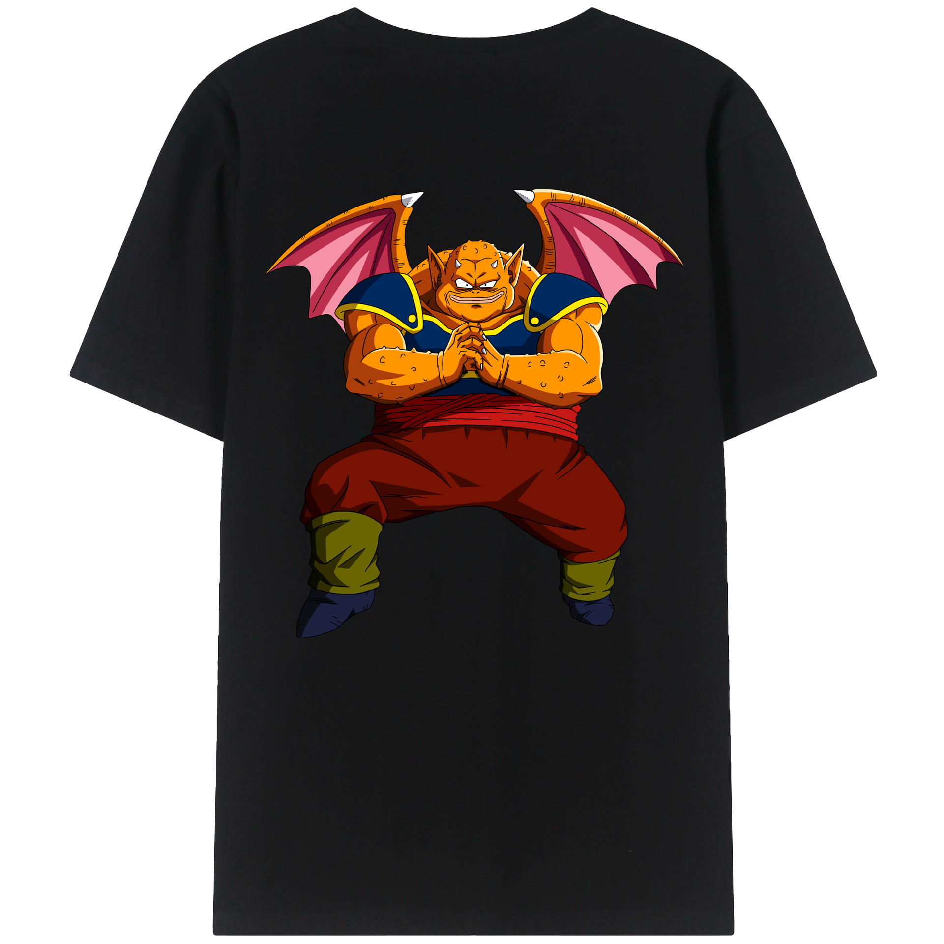 （画像用） ドラゴンボール DRAGON BALL 綿100％ メンズ半袖Tシャツ（バックプリント） 通気性