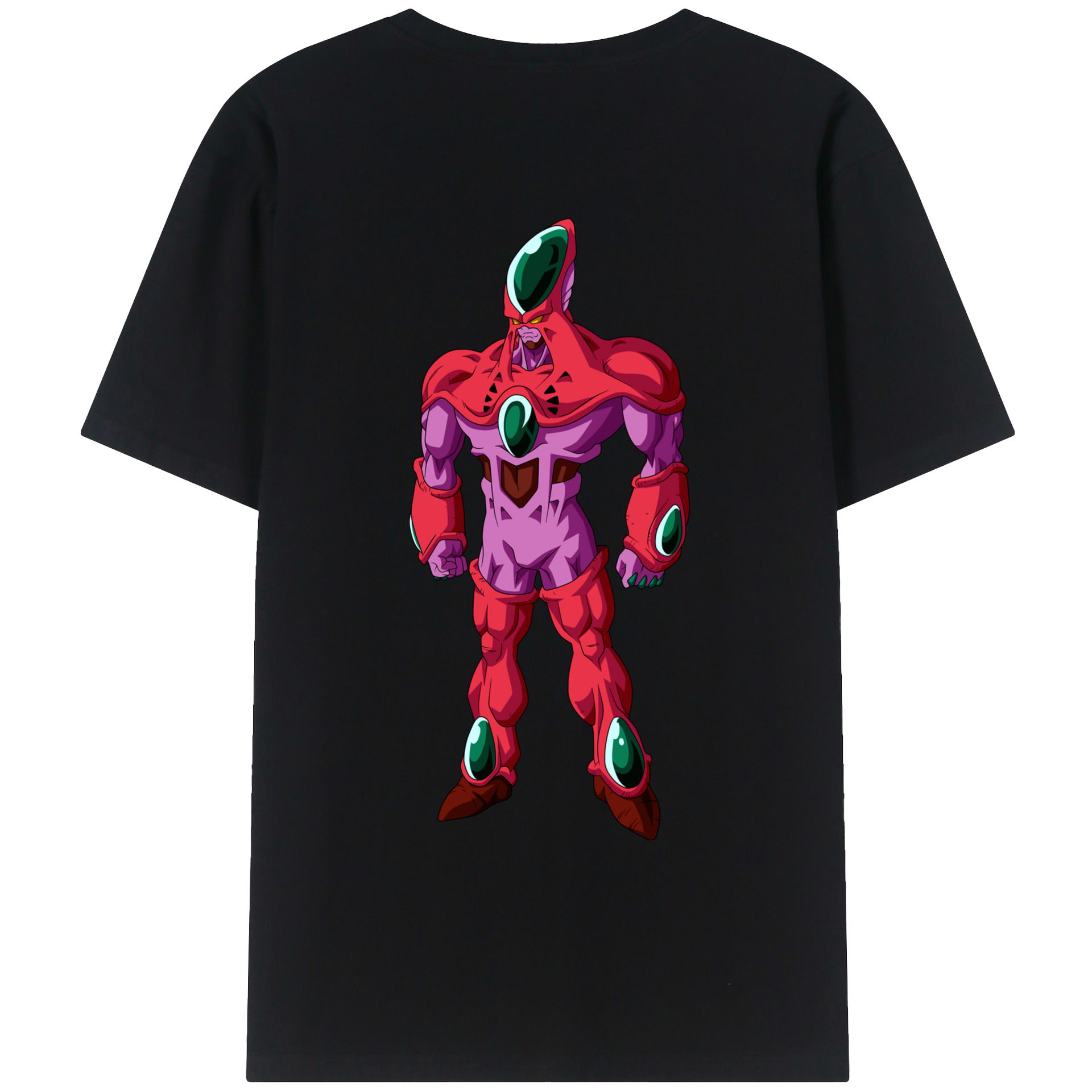 （画像用） ドラゴンボール DRAGON BALL 綿100％ メンズ半袖Tシャツ（バックプリント） 通気性