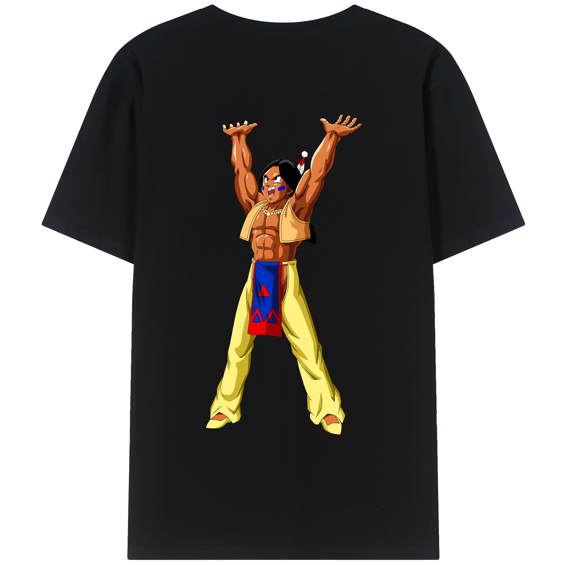 （画像用） ドラゴンボール DRAGON BALL 綿100％ メンズ半袖Tシャツ（バックプリント） 通気性