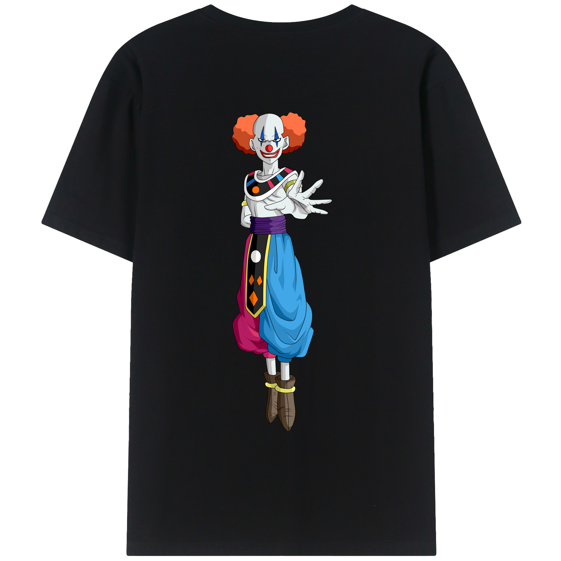 （画像用） ドラゴンボール DRAGON BALL 綿100％ メンズ半袖Tシャツ（バックプリント） 通気性