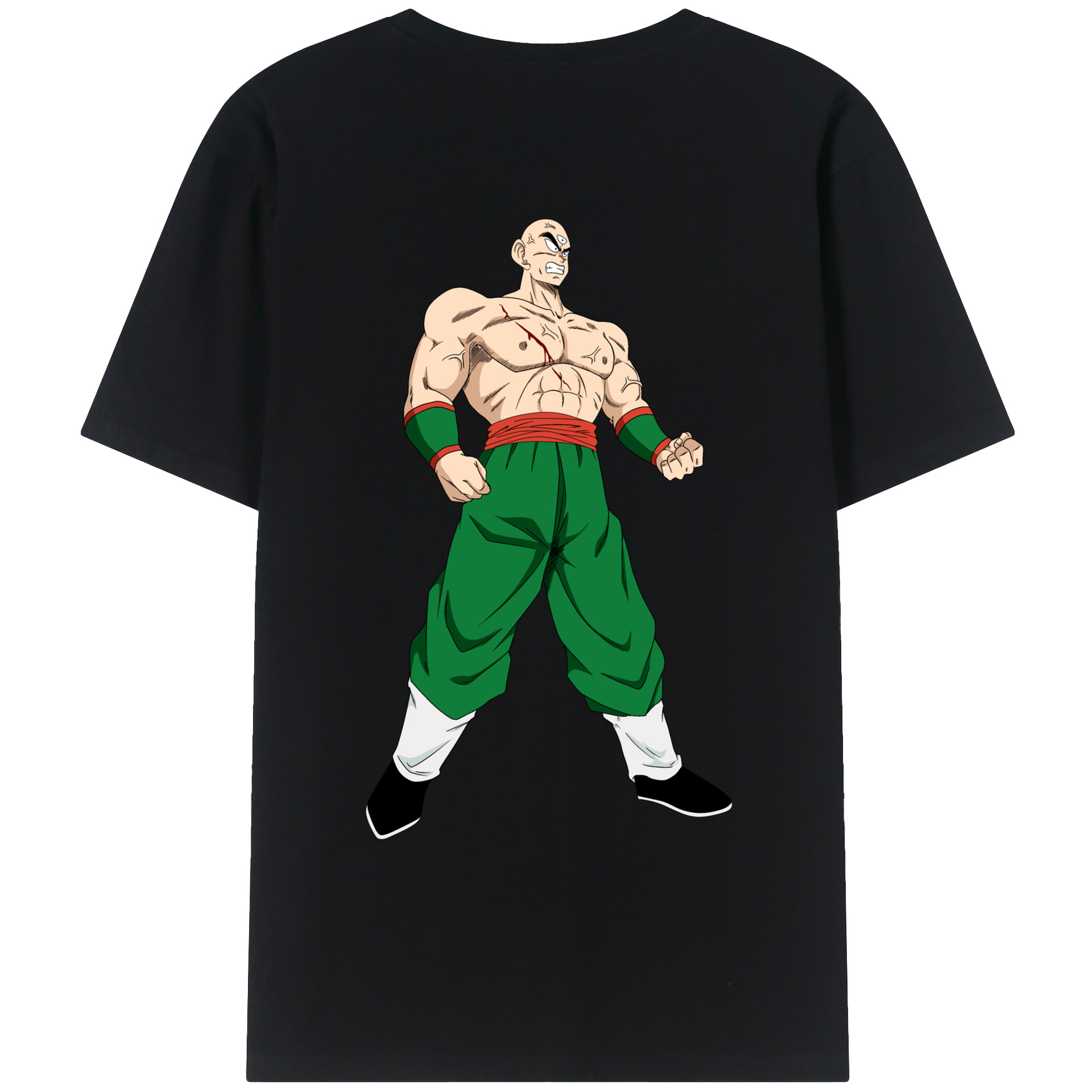（画像用） ドラゴンボール DRAGON BALL 綿100％ メンズ半袖Tシャツ（バックプリント） 通気性