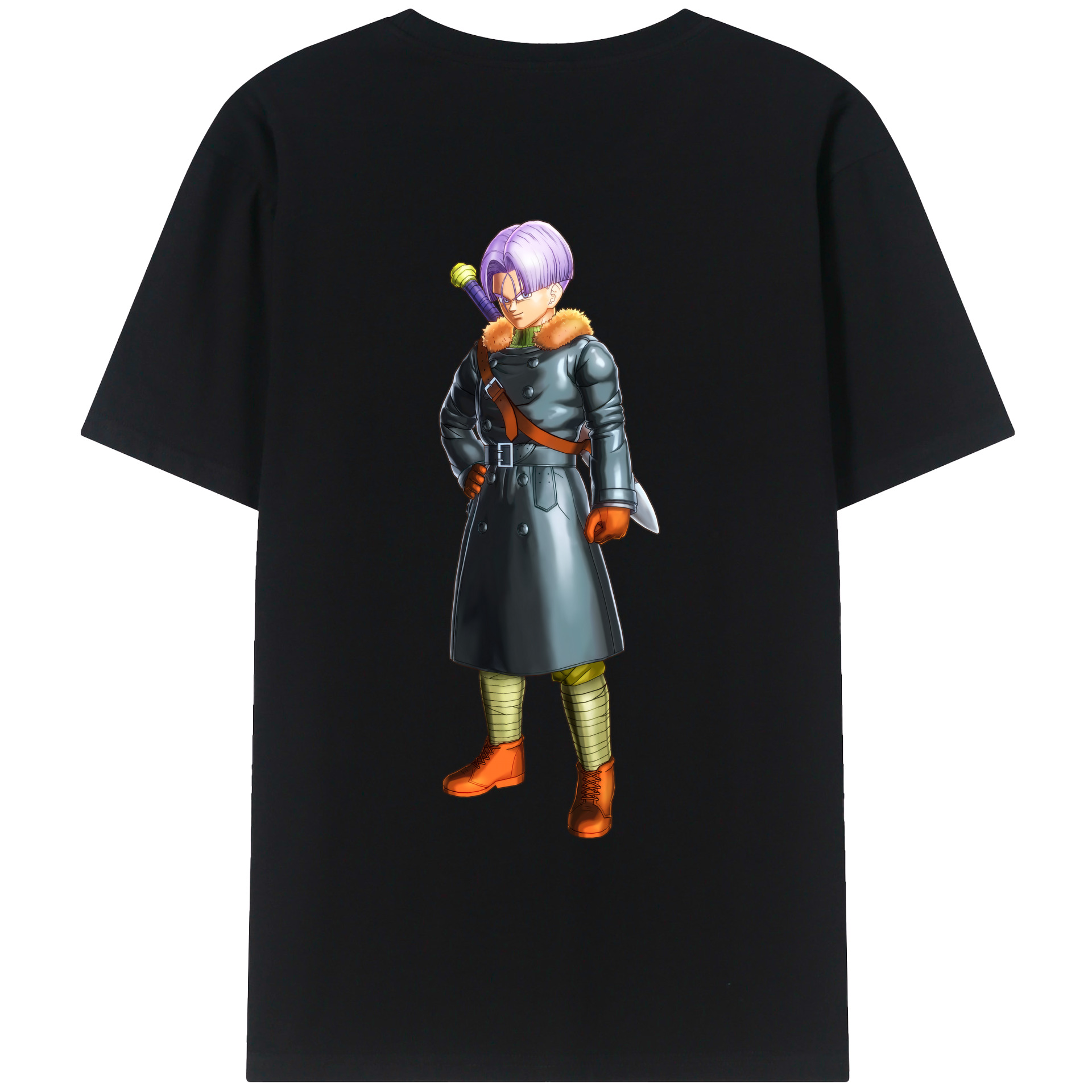 （画像用） ドラゴンボール DRAGON BALL 綿100％ メンズ半袖Tシャツ（バックプリント） 通気性