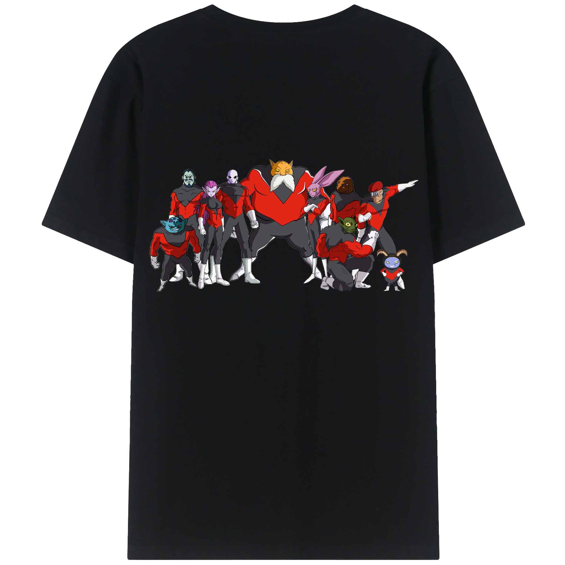 （画像用） ドラゴンボール DRAGON BALL 綿100％ メンズ半袖Tシャツ（バックプリント） 通気性