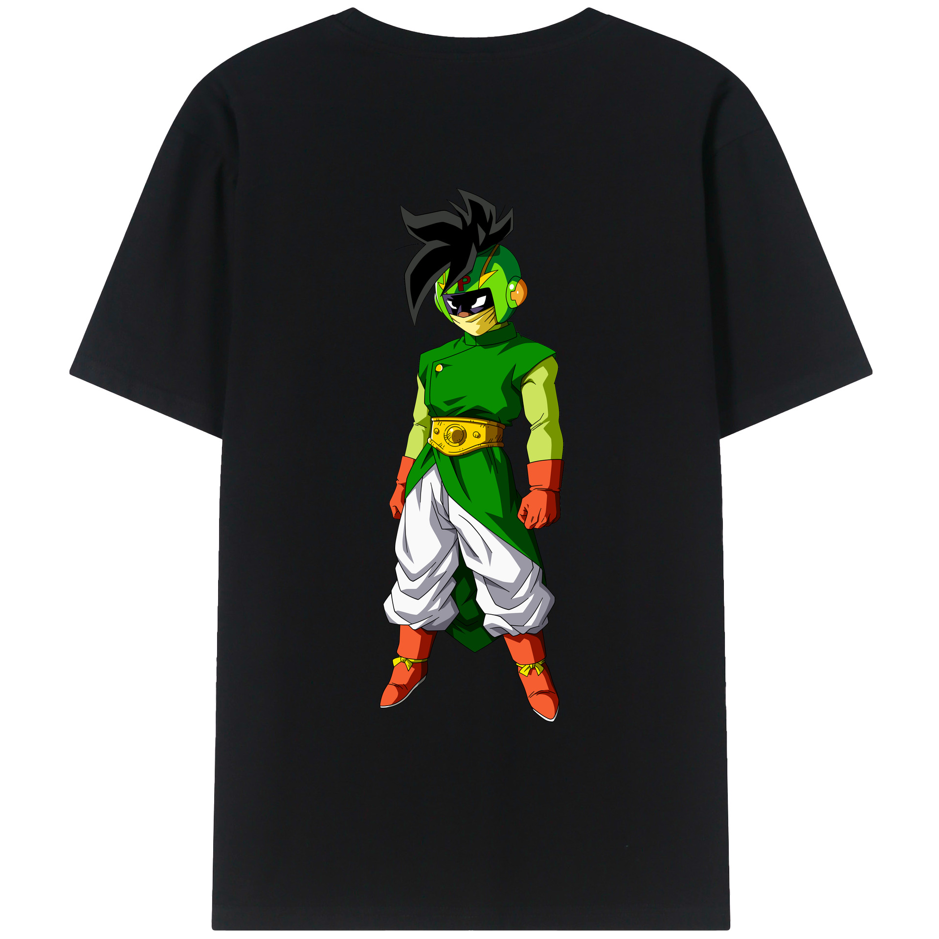 （画像用） ドラゴンボール DRAGON BALL 綿100％ メンズ半袖Tシャツ（バックプリント） 通気性