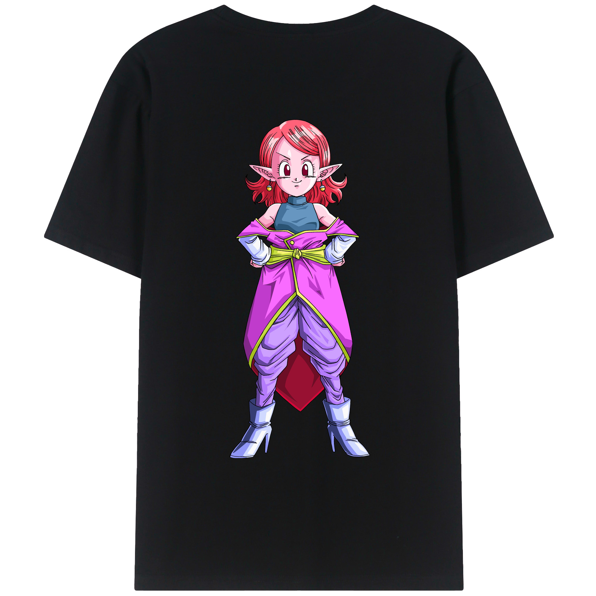 （画像用） ドラゴンボール DRAGON BALL 綿100％ メンズ半袖Tシャツ（バックプリント） 通気性