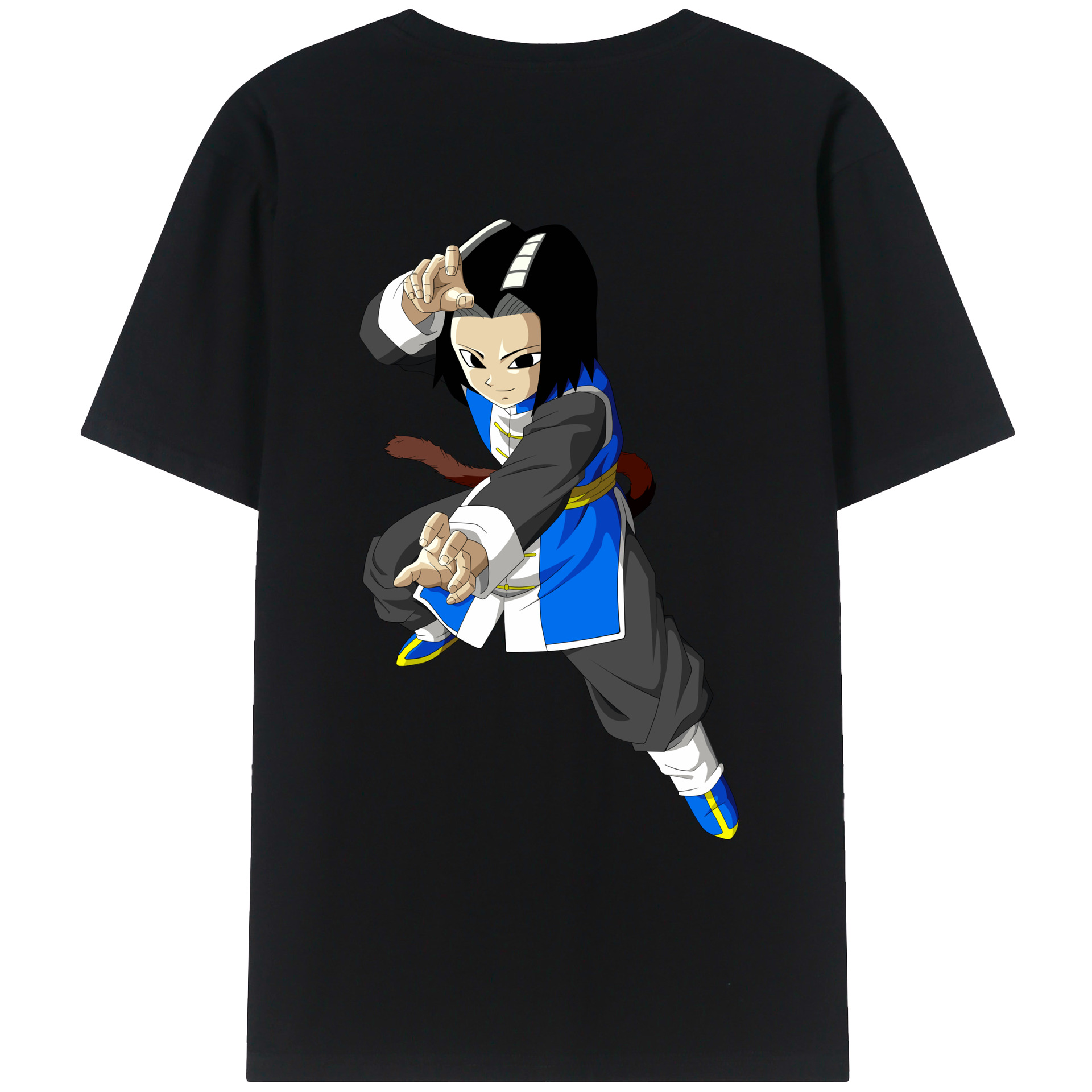 （画像用） ドラゴンボール DRAGON BALL 綿100％ メンズ半袖Tシャツ（バックプリント） 通気性