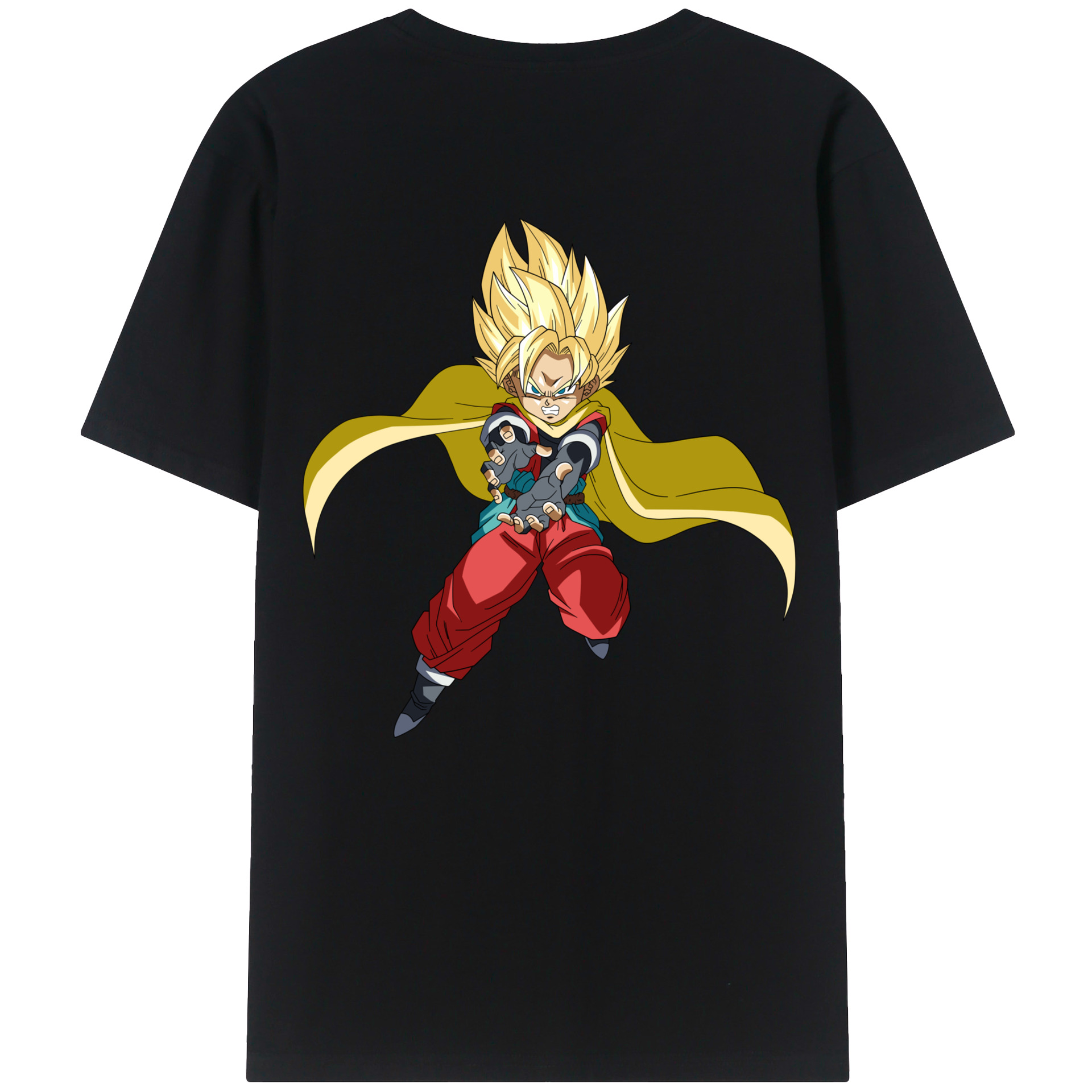 （画像用） ドラゴンボール DRAGON BALL 綿100％ メンズ半袖Tシャツ（バックプリント） 通気性