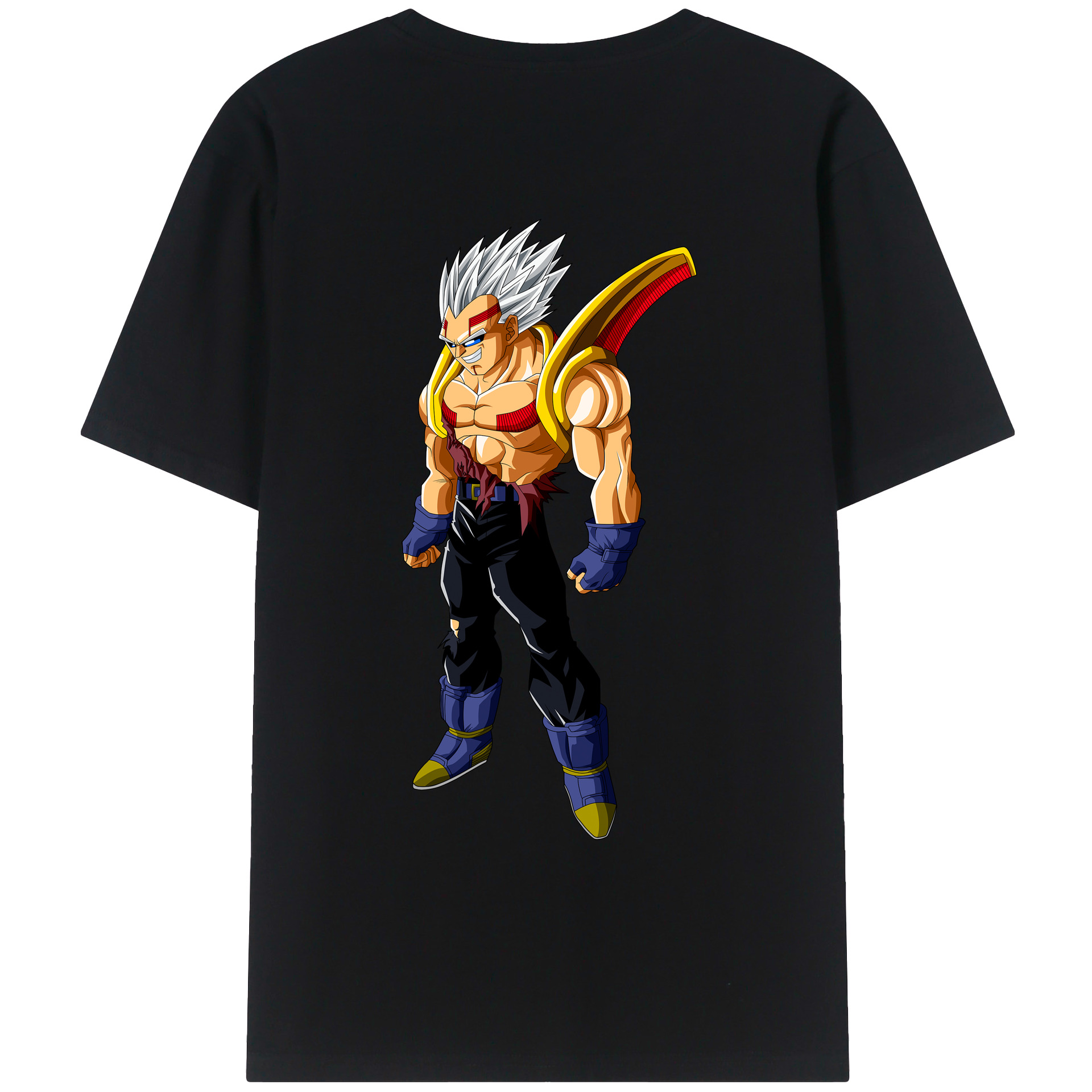 （画像用） ドラゴンボール DRAGON BALL 綿100％ メンズ半袖Tシャツ（バックプリント） 通気性