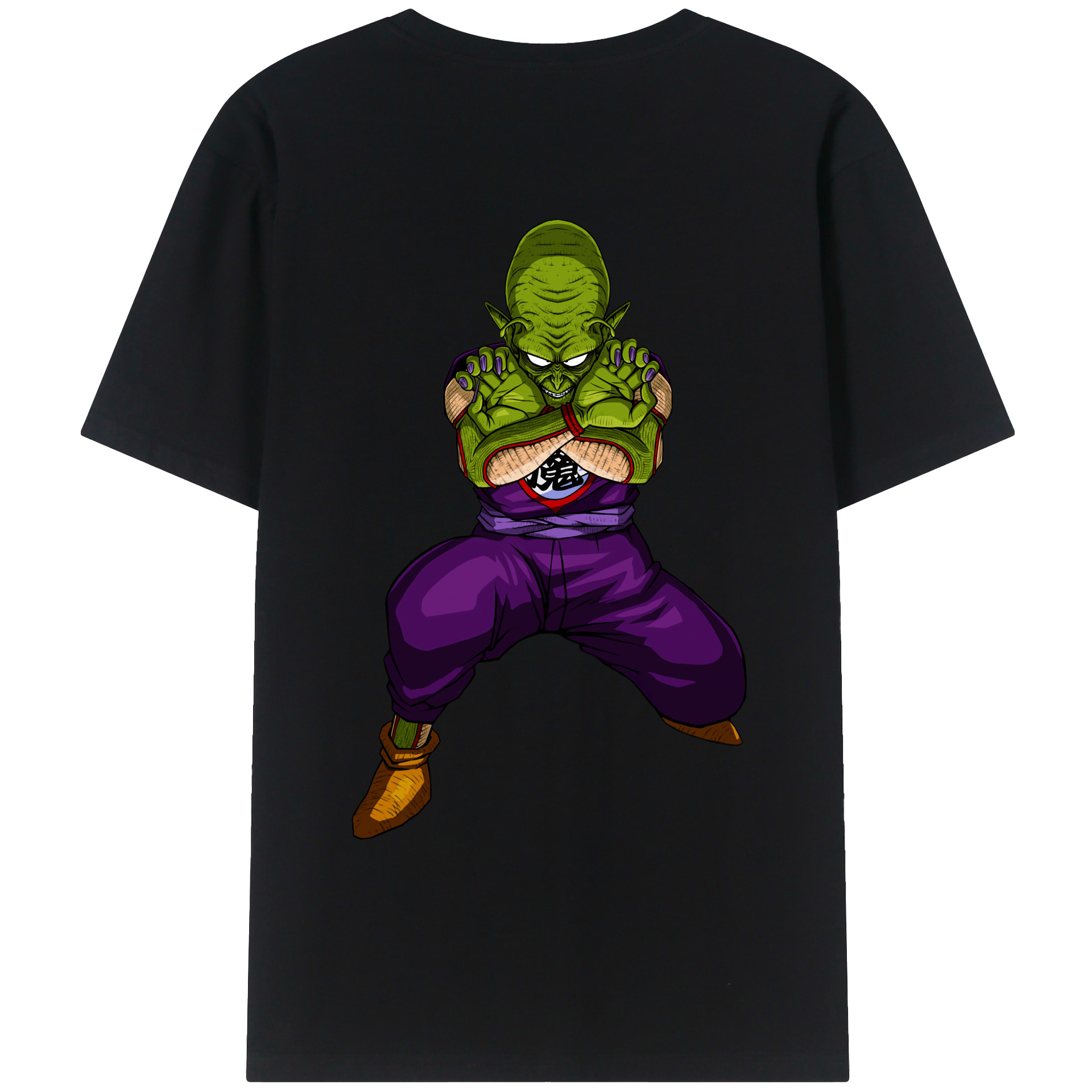 （画像用） ドラゴンボール DRAGON BALL 綿100％ メンズ半袖Tシャツ（バックプリント） 通気性
