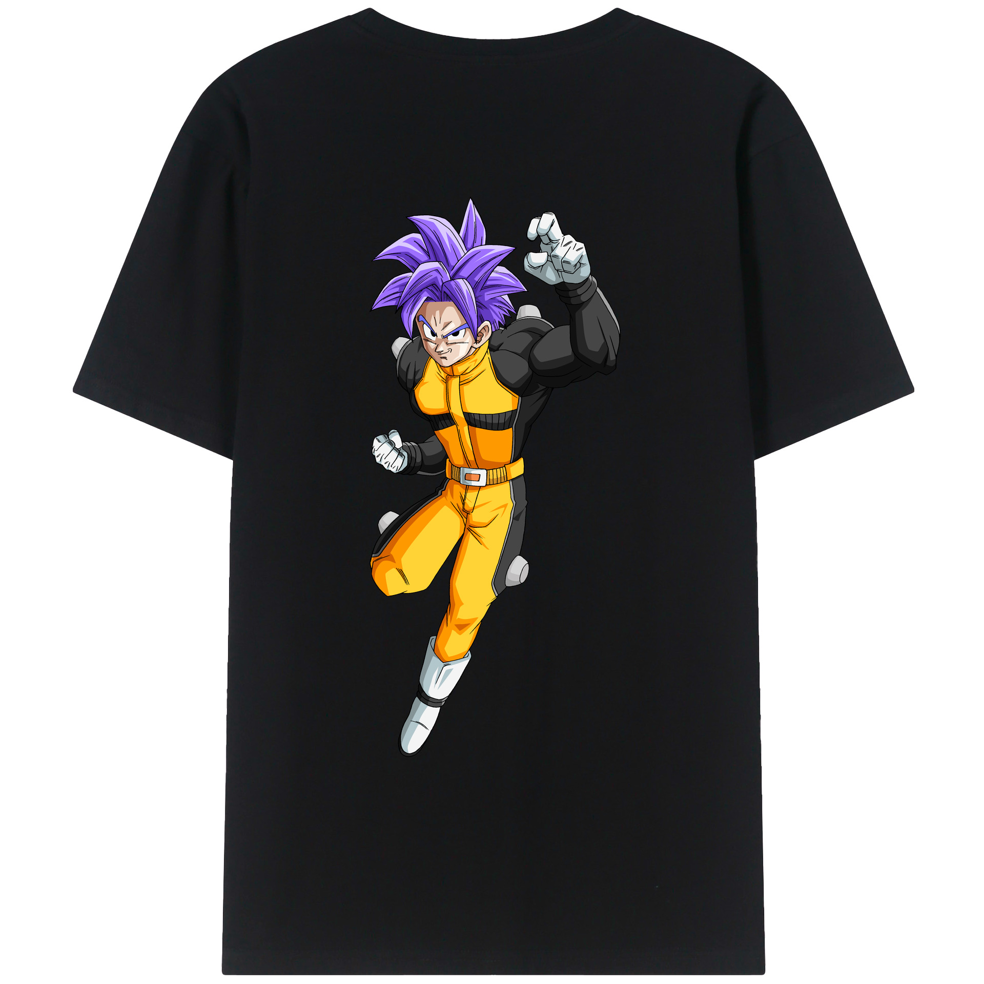 （画像用） ドラゴンボール DRAGON BALL 綿100％ メンズ半袖Tシャツ（バックプリント） 通気性