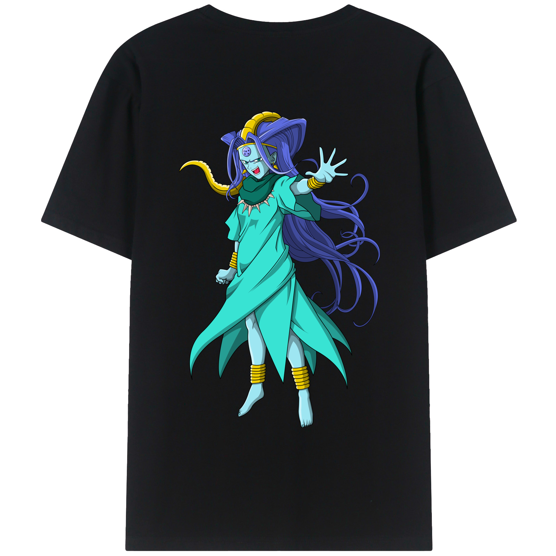 （画像用） ドラゴンボール DRAGON BALL 綿100％ メンズ半袖Tシャツ（バックプリント） 通気性