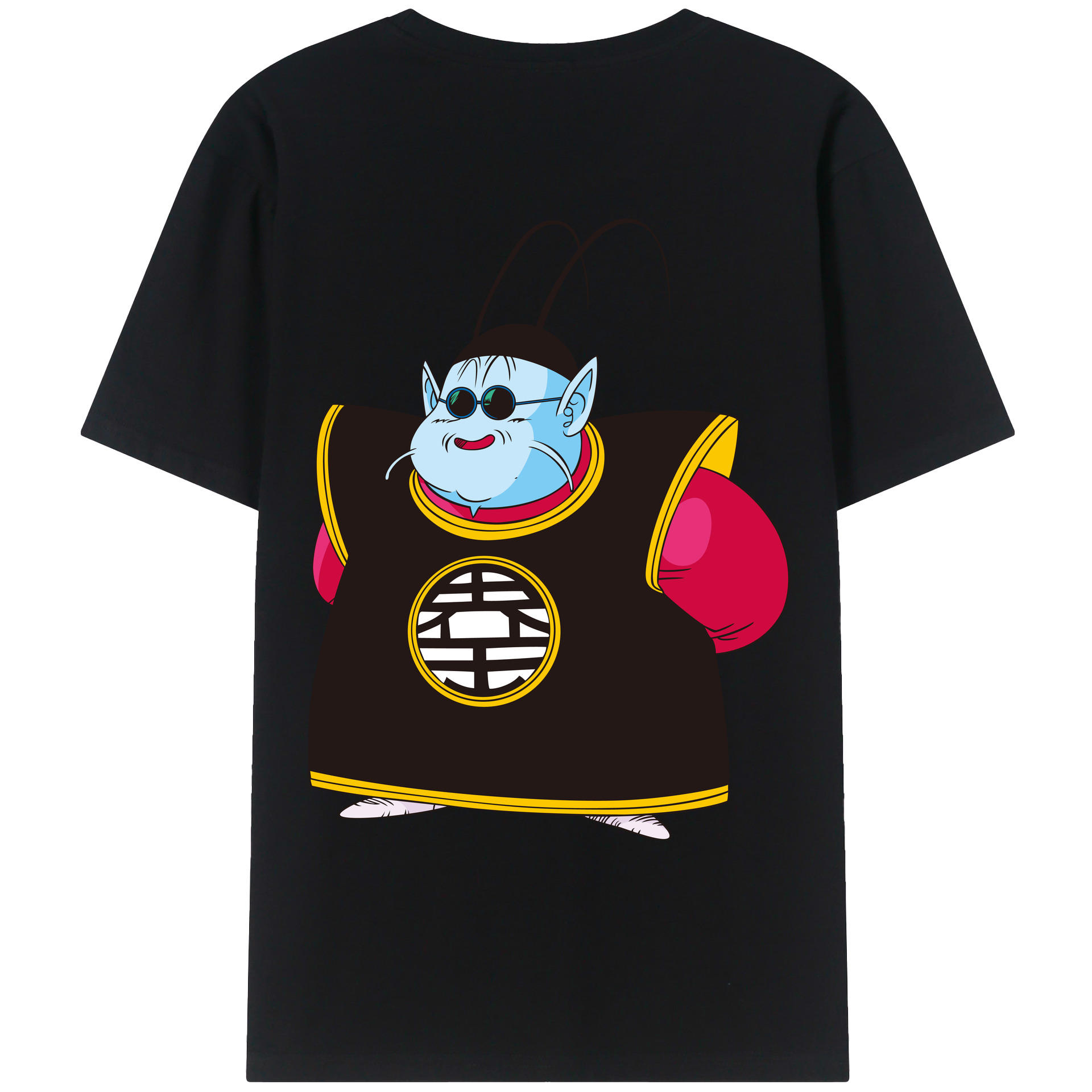 （画像用） ドラゴンボール DRAGON BALL 綿100％ メンズ半袖Tシャツ（バックプリント） 通気性
