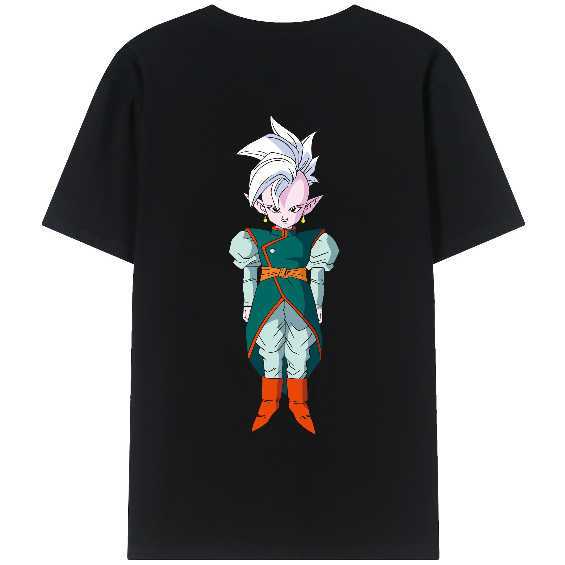 （画像用） ドラゴンボール DRAGON BALL 綿100％ メンズ半袖Tシャツ（バックプリント） 通気性