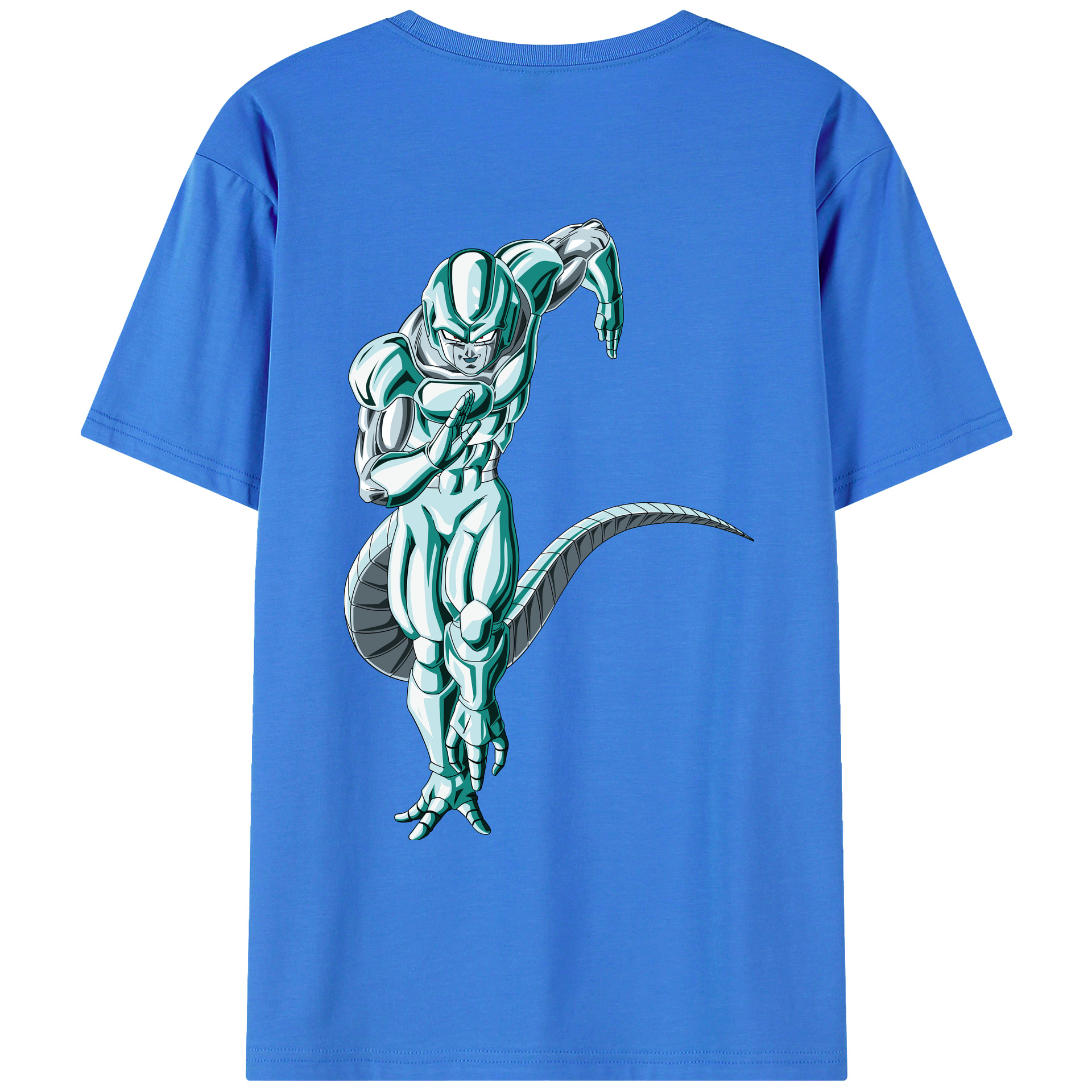 （画像用） ドラゴンボール フリーザ DRAGON BALL Frieza 綿100％ メンズ半袖Tシャツ（バックプリント） 通気性