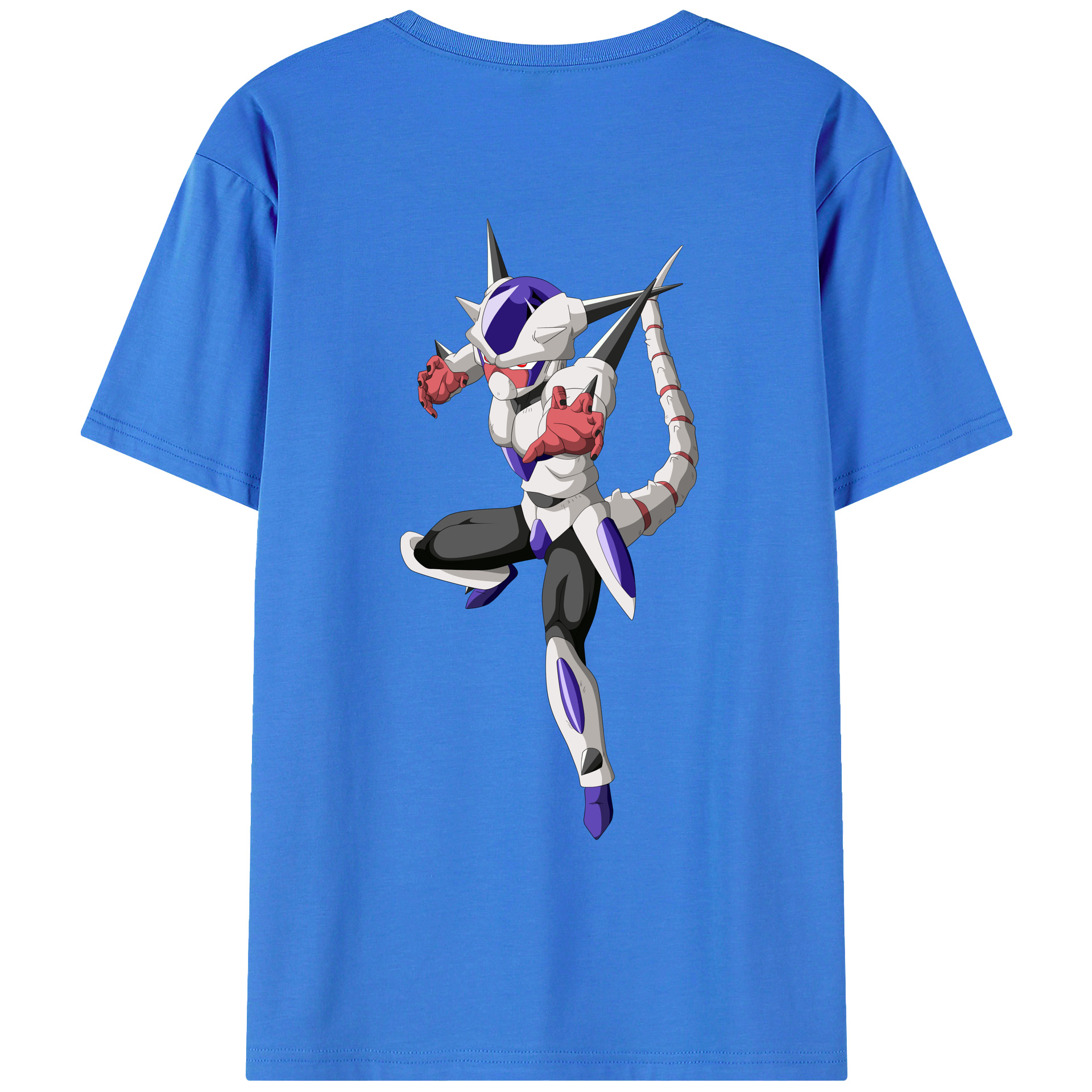 （画像用） ドラゴンボール クリーサ DRAGON BALL Kulisa 綿100％ メンズ半袖Tシャツ（バックプリント） 通気性
