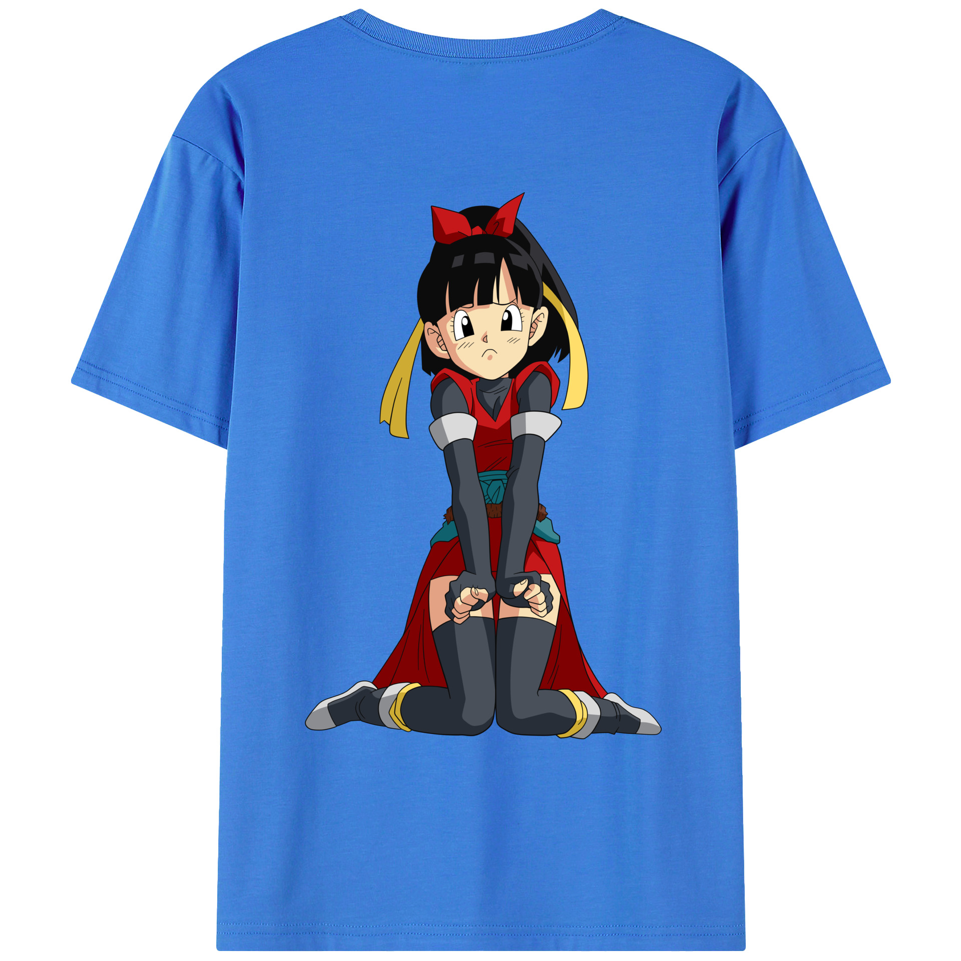（画像用） ドラゴンボール パン DRAGON BALL Pan 綿100％ メンズ半袖Tシャツ（バックプリント） 通気性