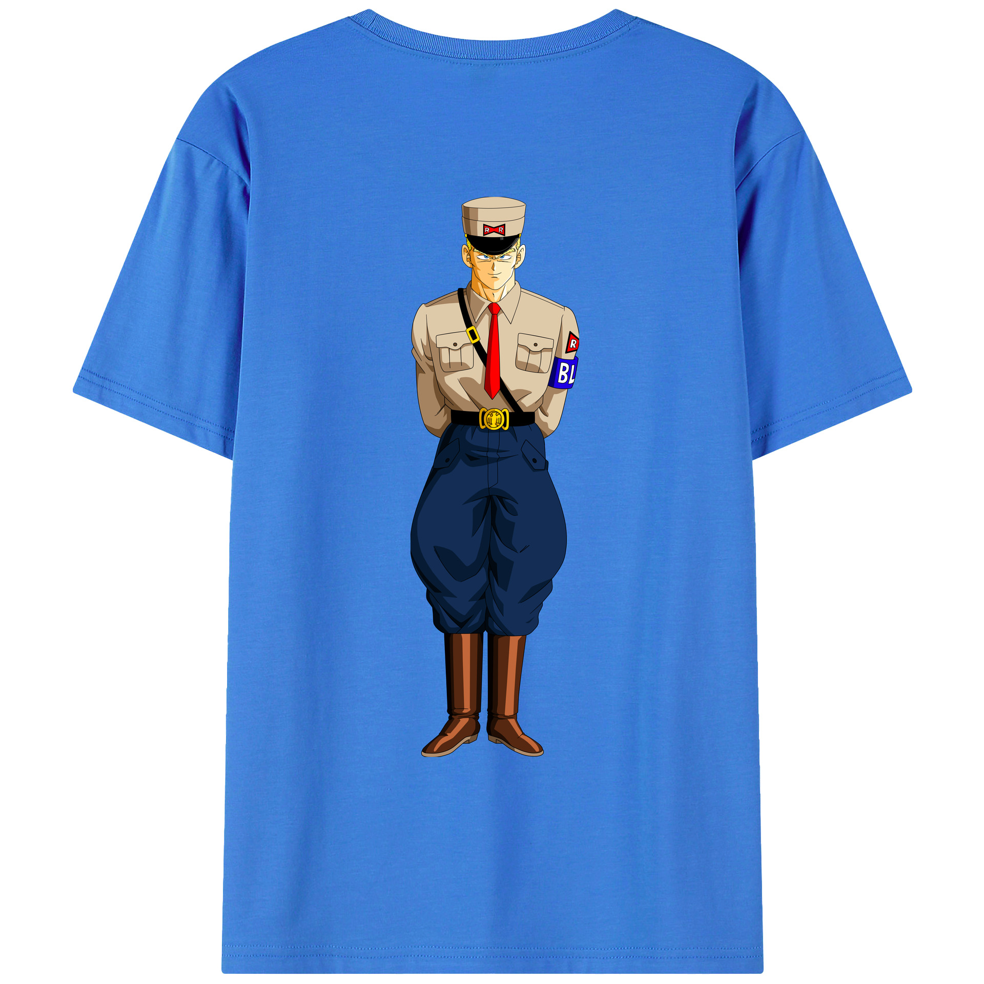 （画像用） ドラゴンボール DRAGON BALL 綿100％ メンズ半袖Tシャツ（バックプリント） 通気性