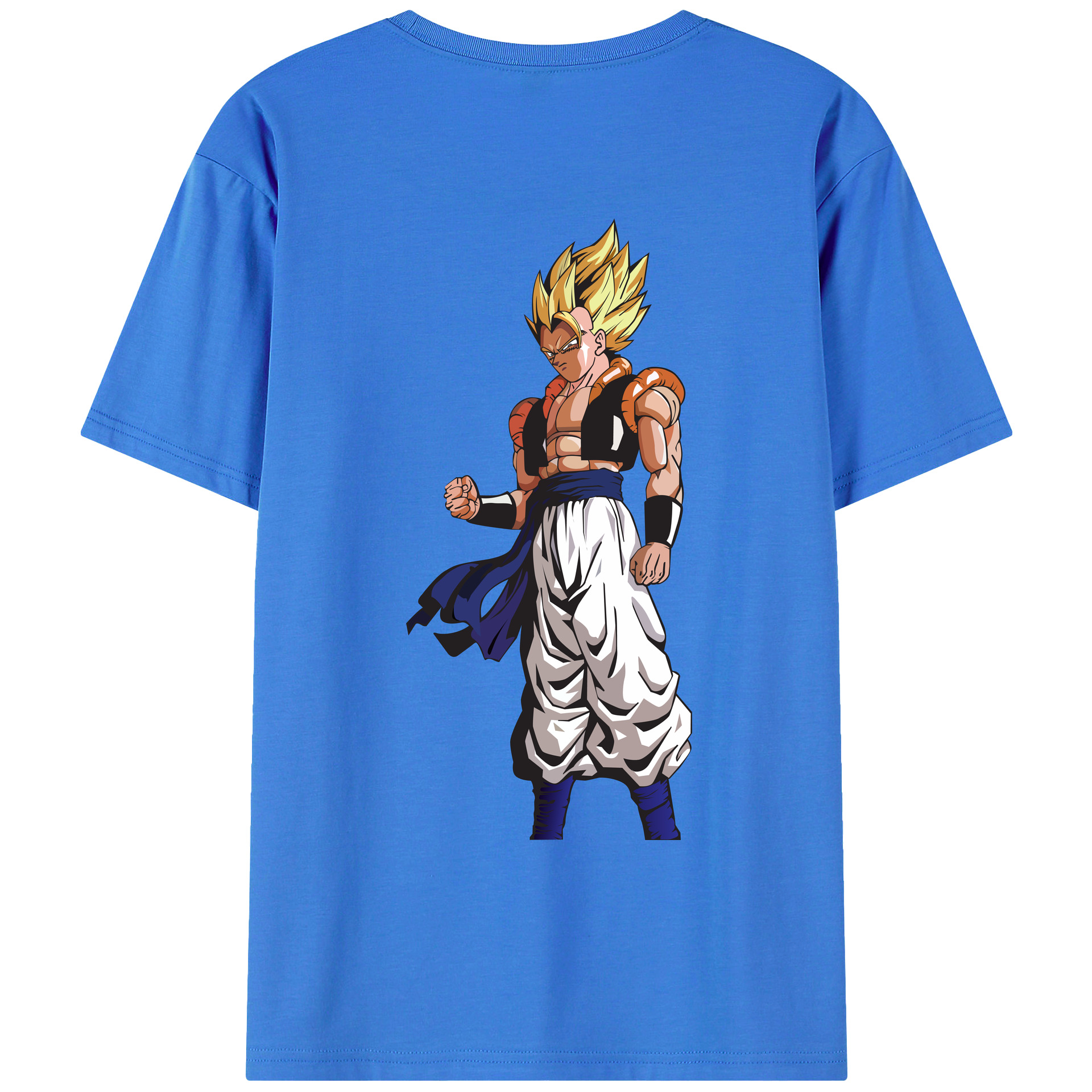 （画像用） ドラゴンボール DRAGON BALL 綿100％ メンズ半袖Tシャツ（バックプリント） 通気性