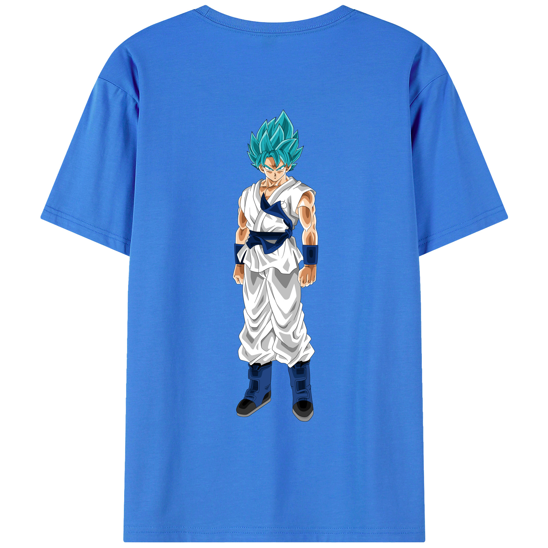 （画像用） ドラゴンボール 孫 悟飯（そんごはん）DRAGON BALL Son Gohan 綿100％ メンズ半袖Tシャツ（バックプリント） 通気性