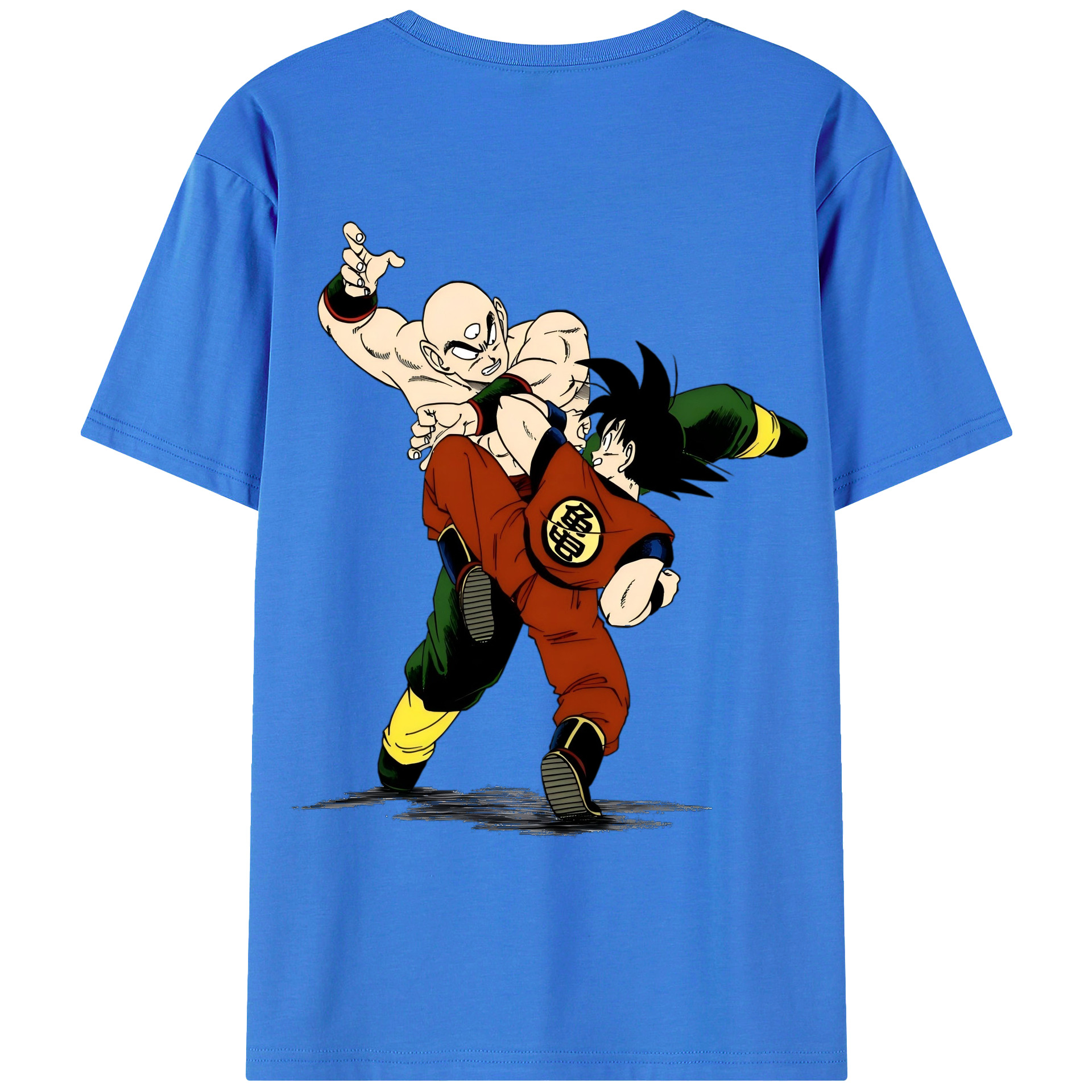 （画像用） ドラゴンボール DRAGON BALL 綿100％ メンズ半袖Tシャツ（バックプリント） 通気性