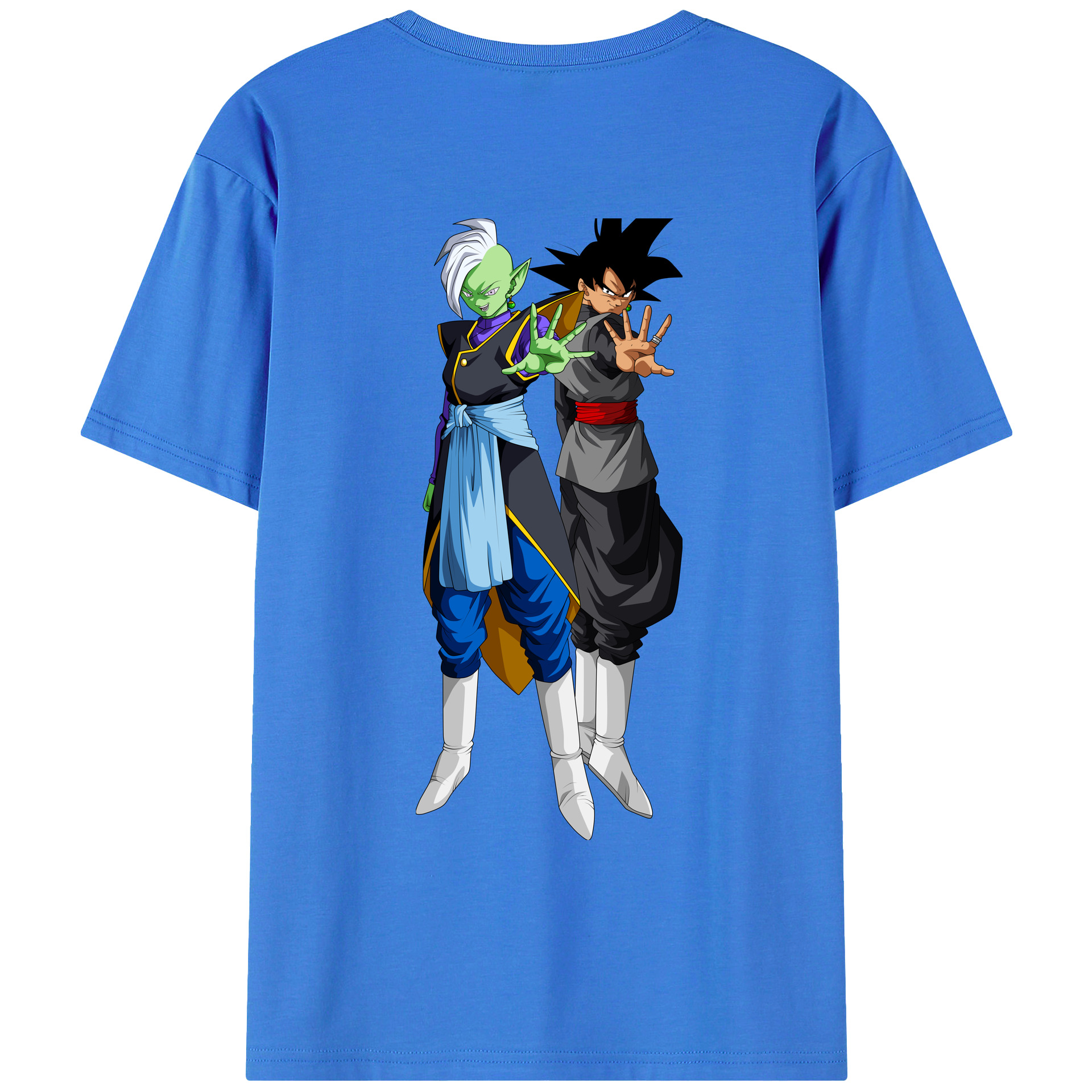 （画像用） ドラゴンボール DRAGON BALL 綿100％ メンズ半袖Tシャツ（バックプリント） 通気性